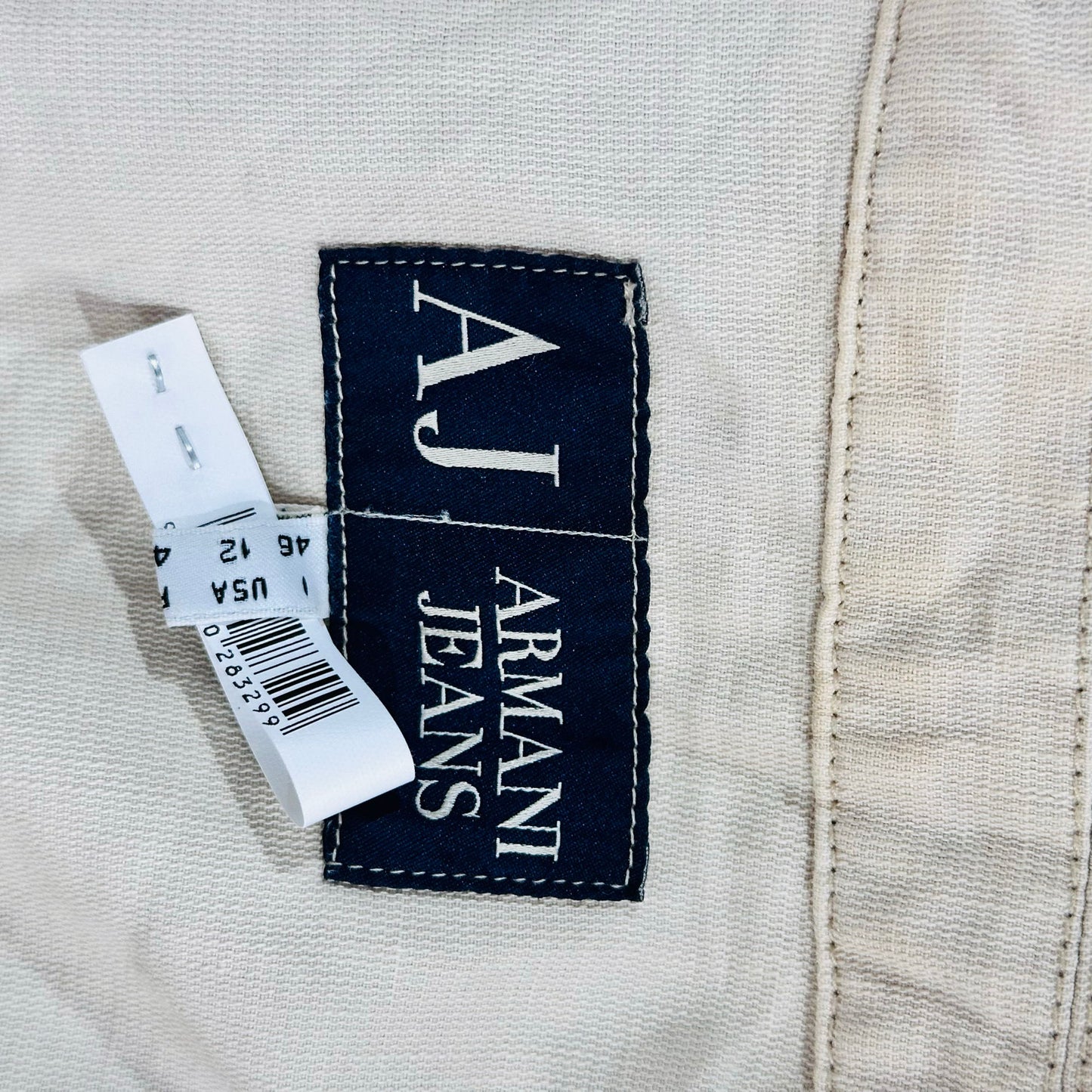 Vintage Romania Armani Pre-owned Luxury Denim Jackets