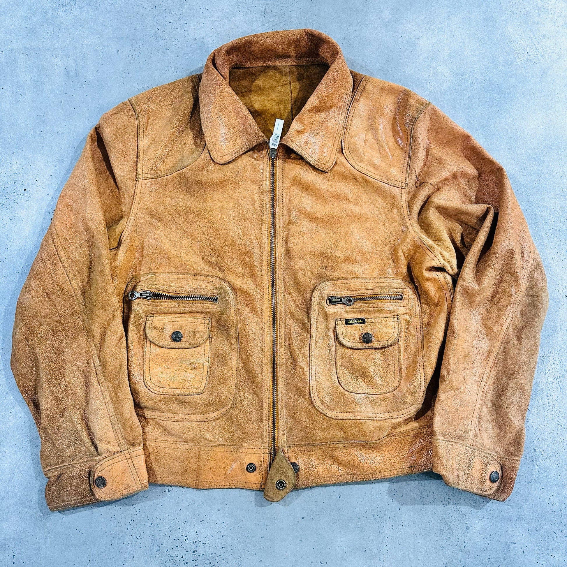 Vintage Diesel Pre-owned Luxury Leather Jackets