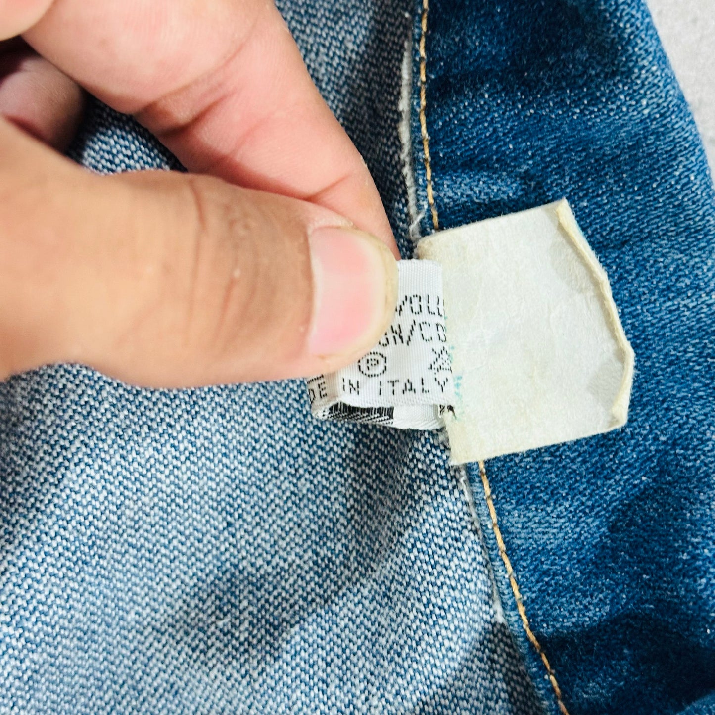 Vintage Italy Retro Denim Jackets