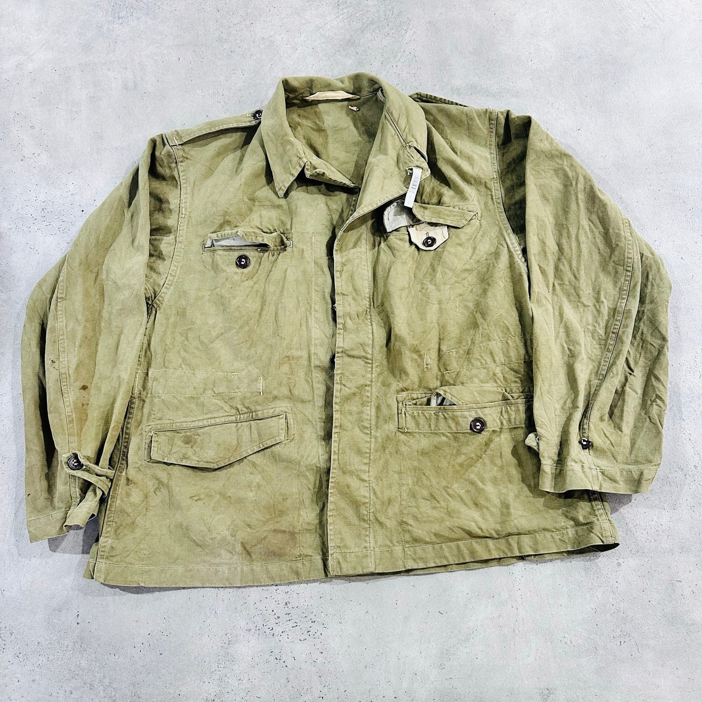 Vintage 50s-60s France Military Workwear Jackets