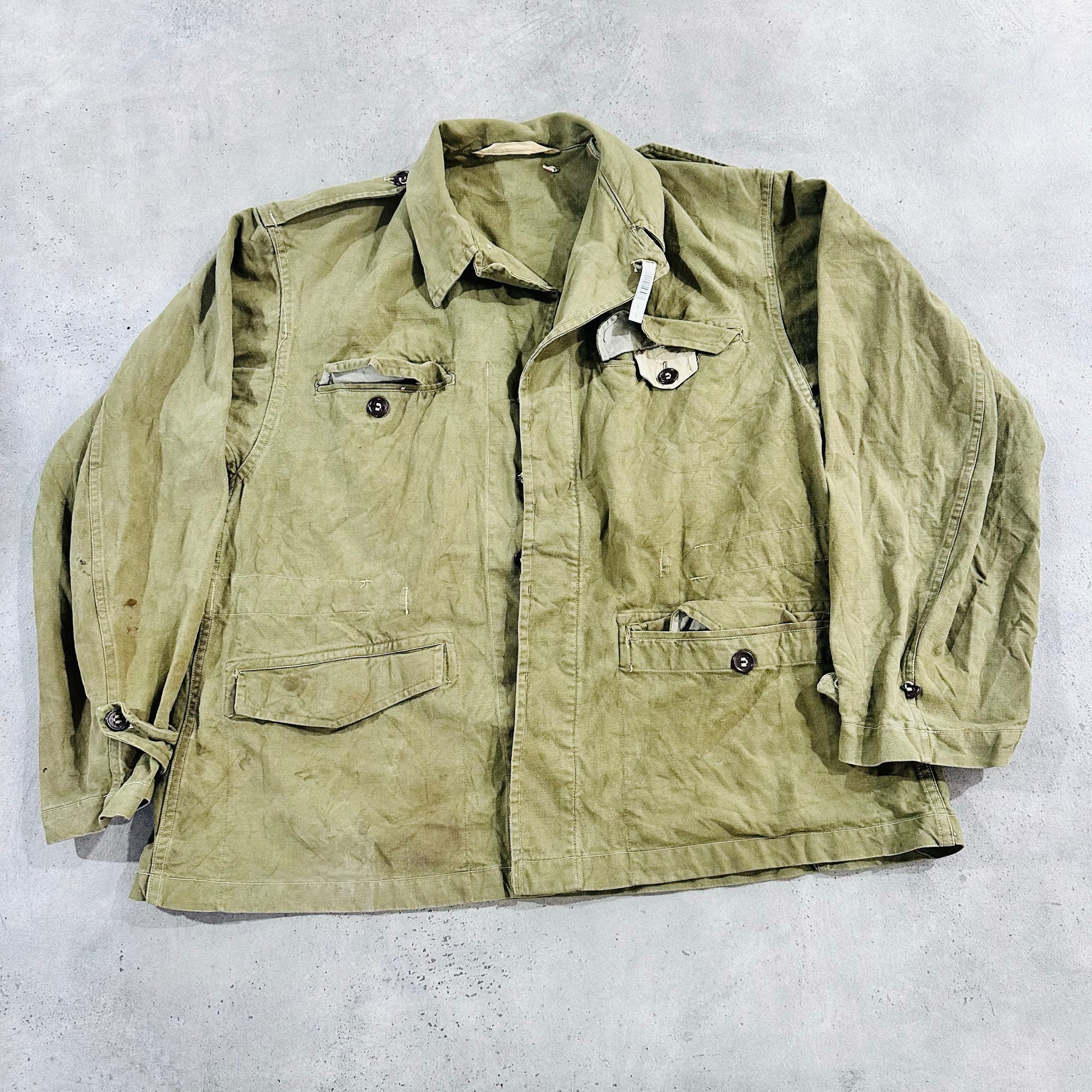 Vintage 50s-60s France Military Workwear Jackets