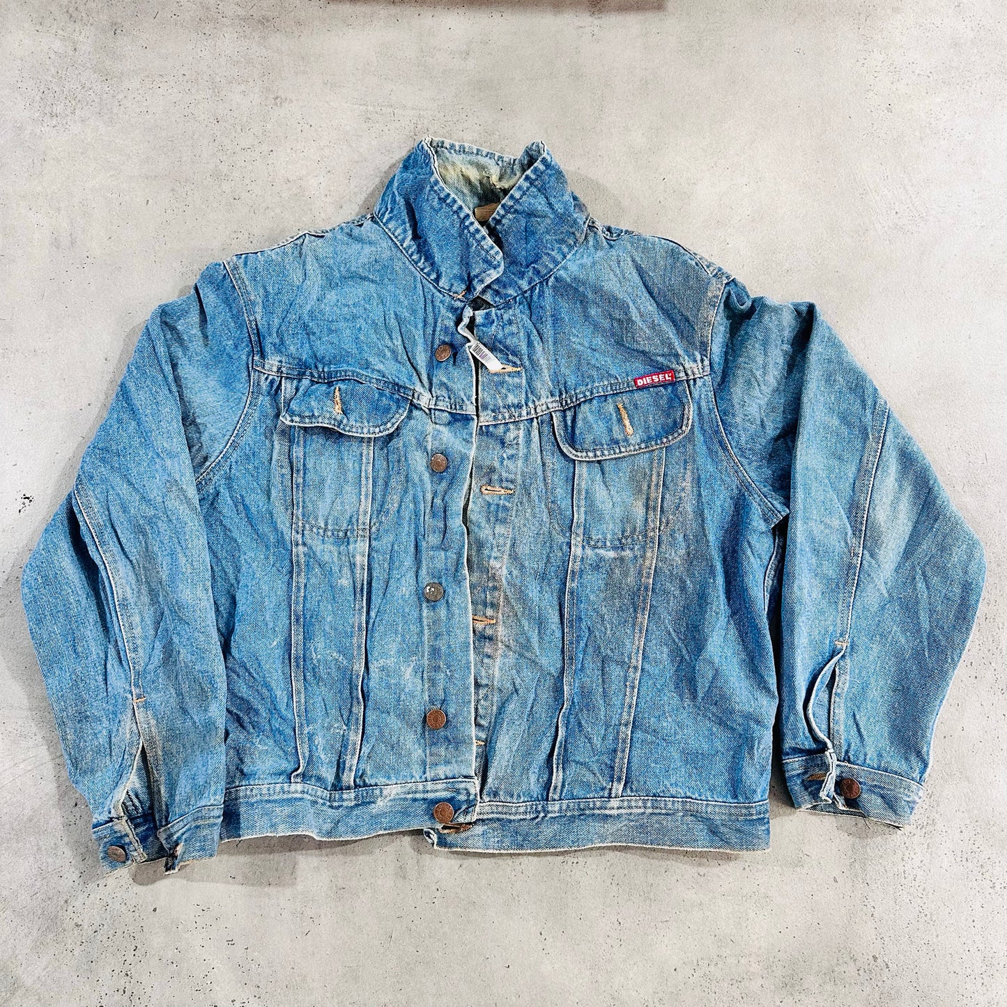 Vintage 70s-90s Italy Diesel Retro Denim Jackets