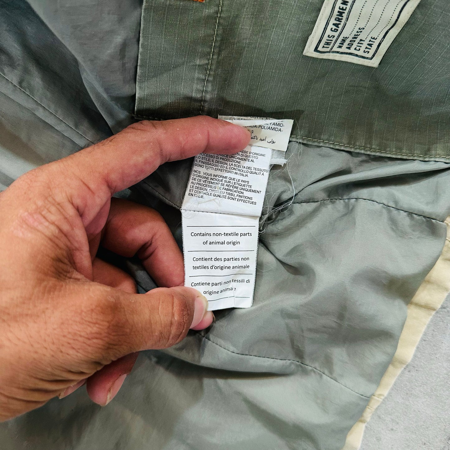 Vintage Italy Marlboro Workwear Hunting Jackets