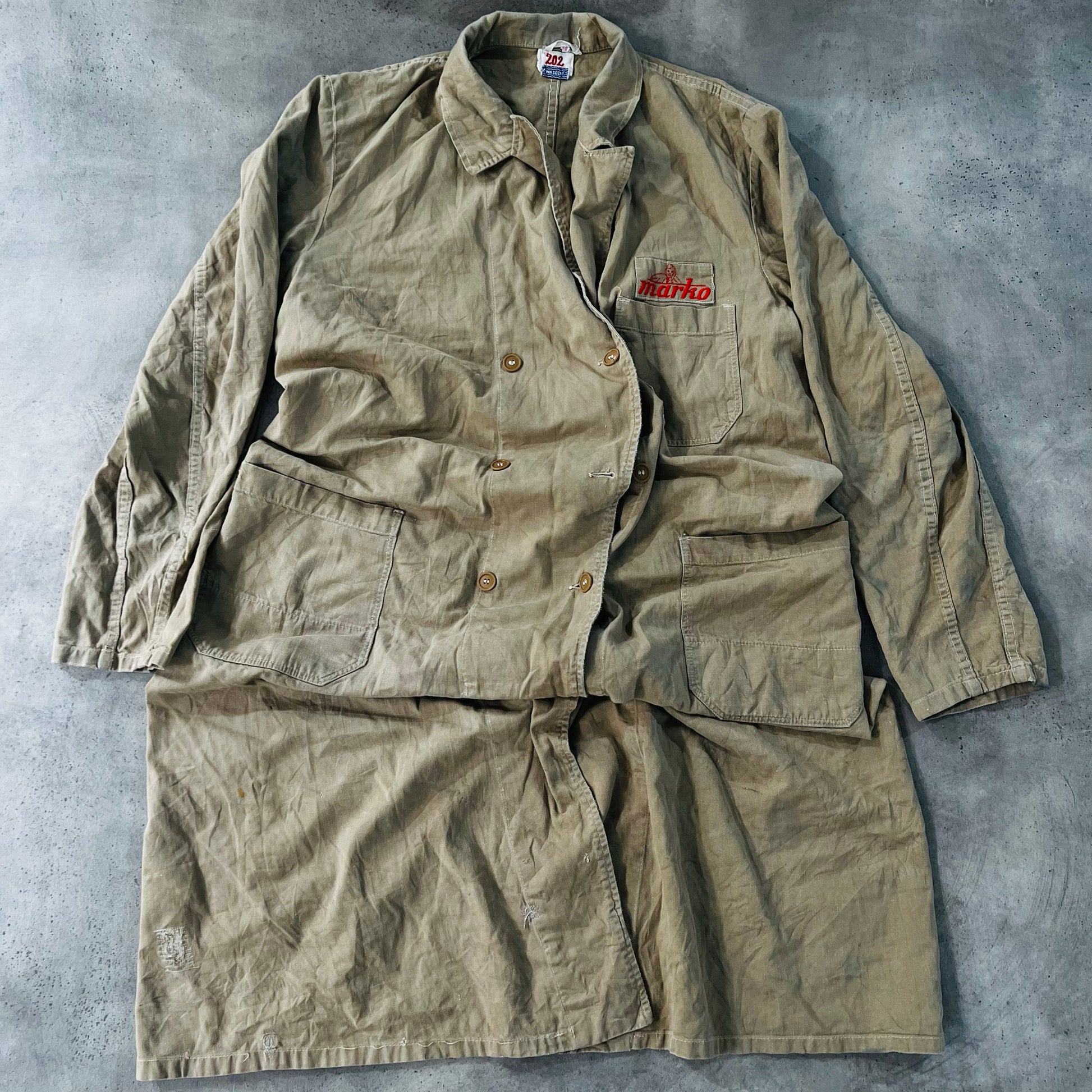 Vintage 70s-90s Germany Workwear Coats