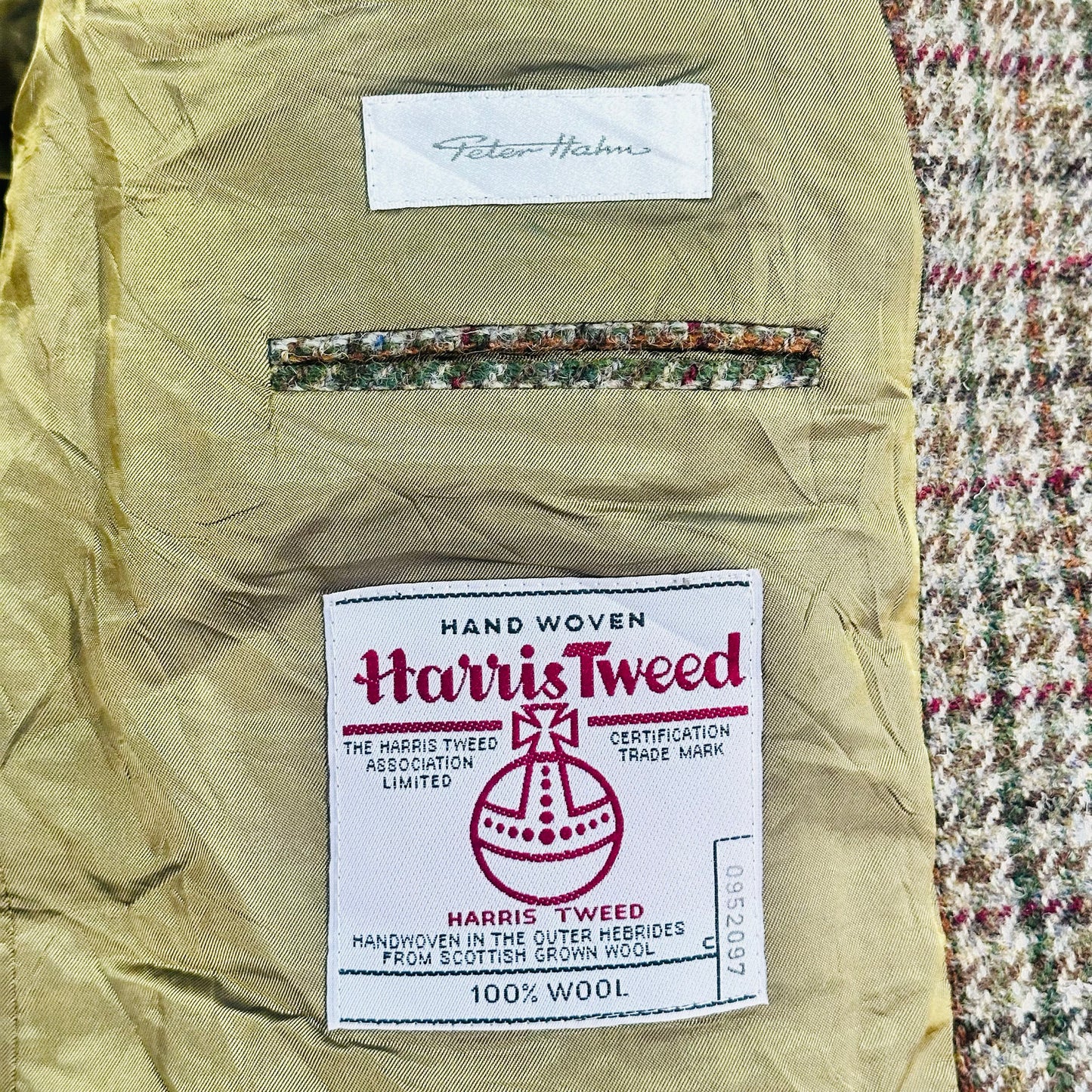Vintage Scotland Harris Tweed Retro Suits