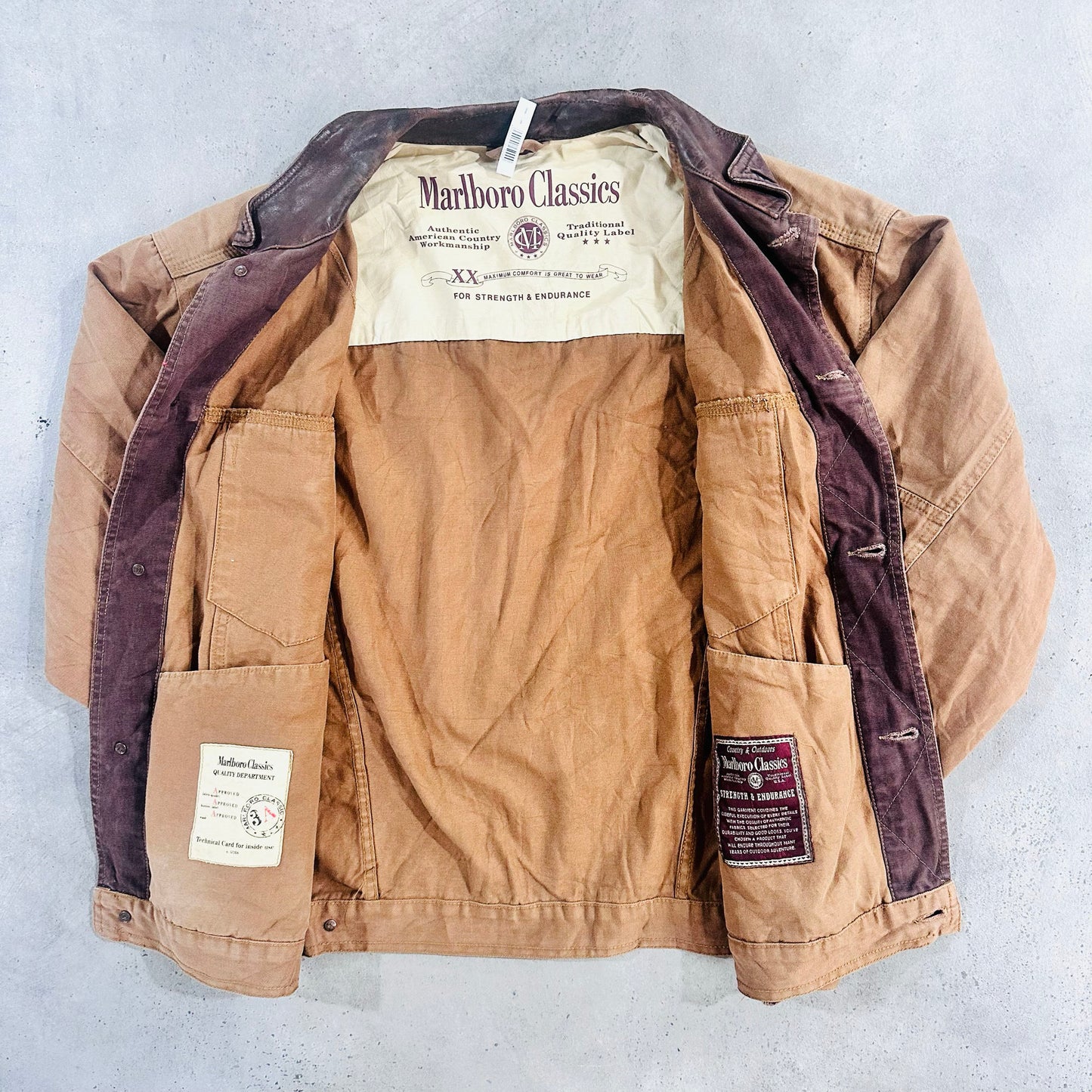 Vintage 70s-90s Marlboro Workwear Workwear Jackets