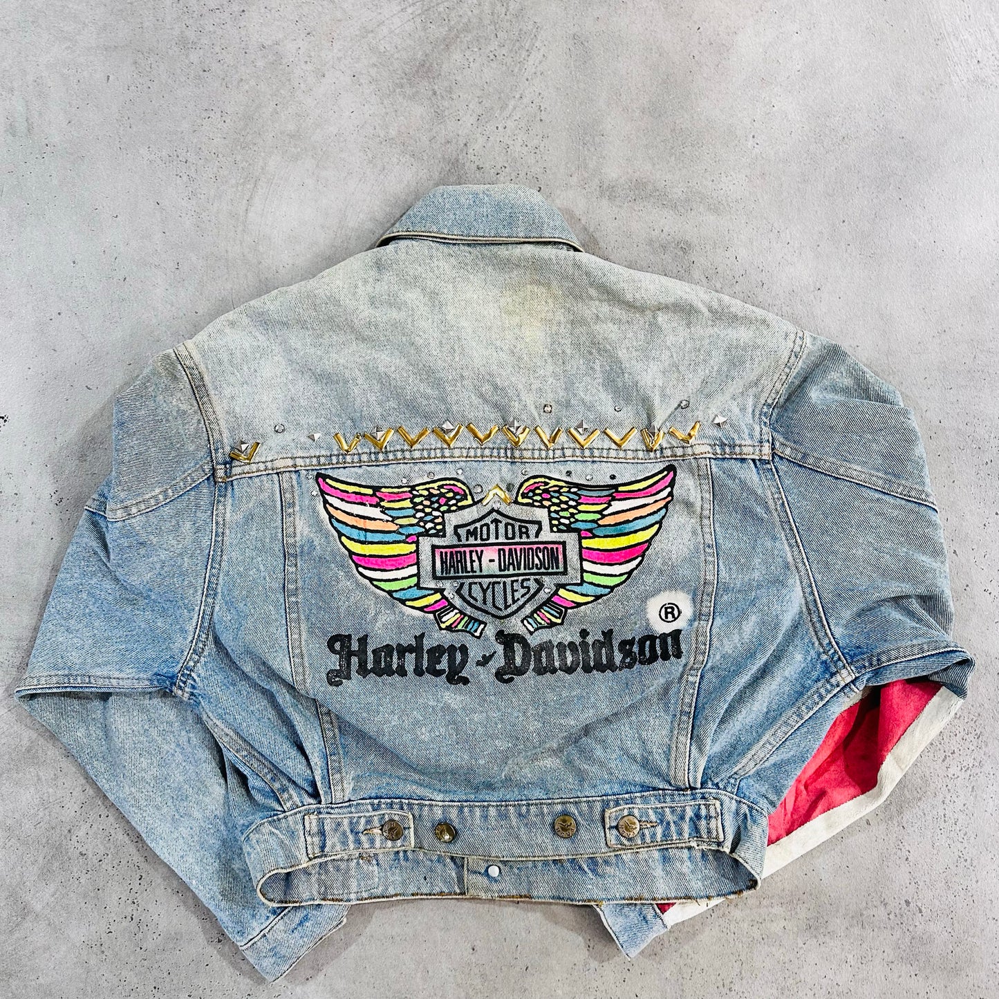 Vintage 70s-90s Harley-Davidson Retro Denim Jackets