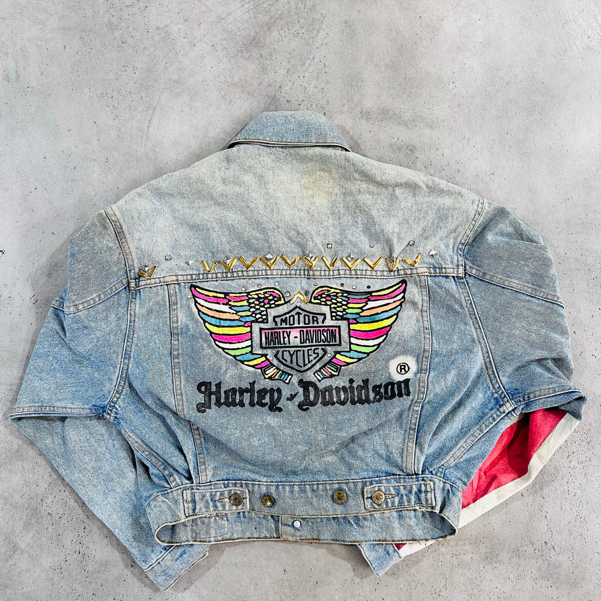 Vintage 70s-90s Harley-Davidson Retro Denim Jackets