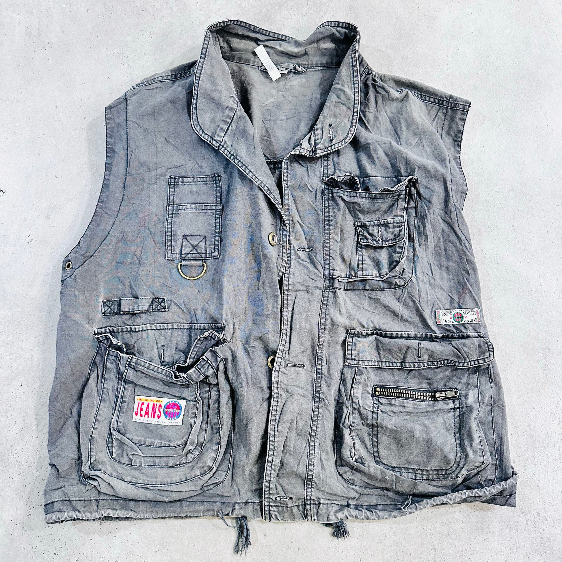 Vintage 70s-90s Workwear Vests