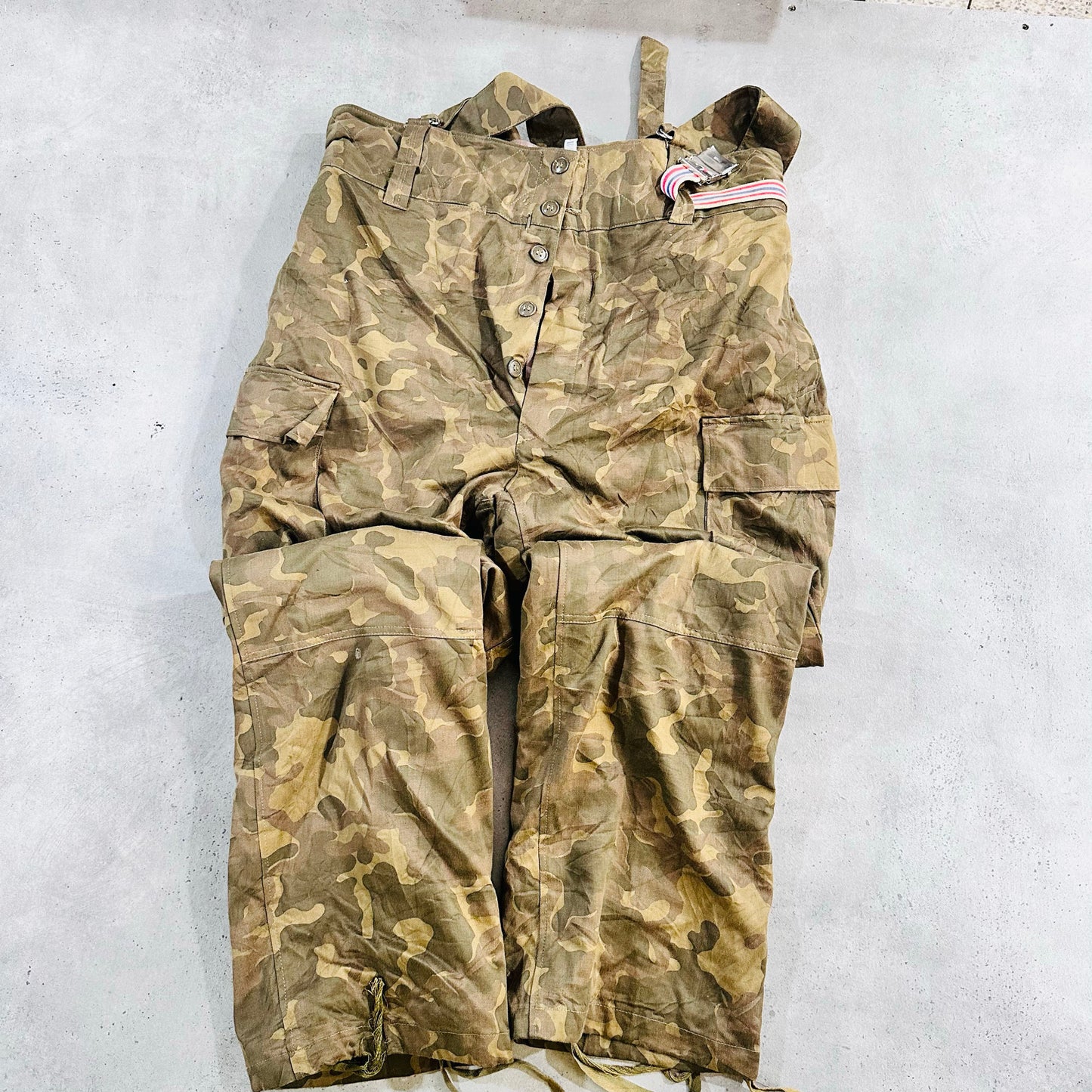 Vintage 50s-60s France Military Military Pants