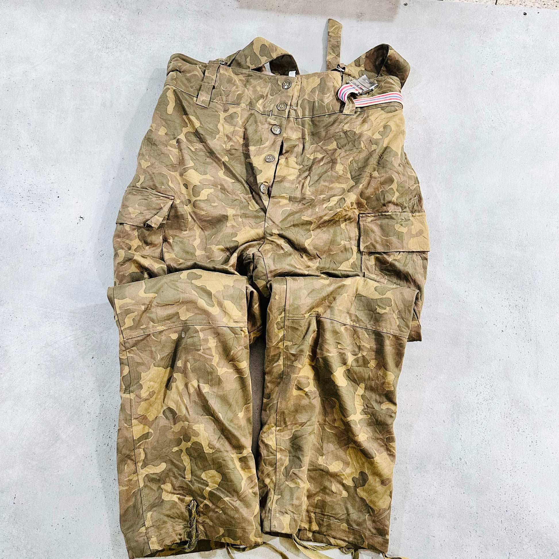 Vintage 50s-60s France Military Military Pants