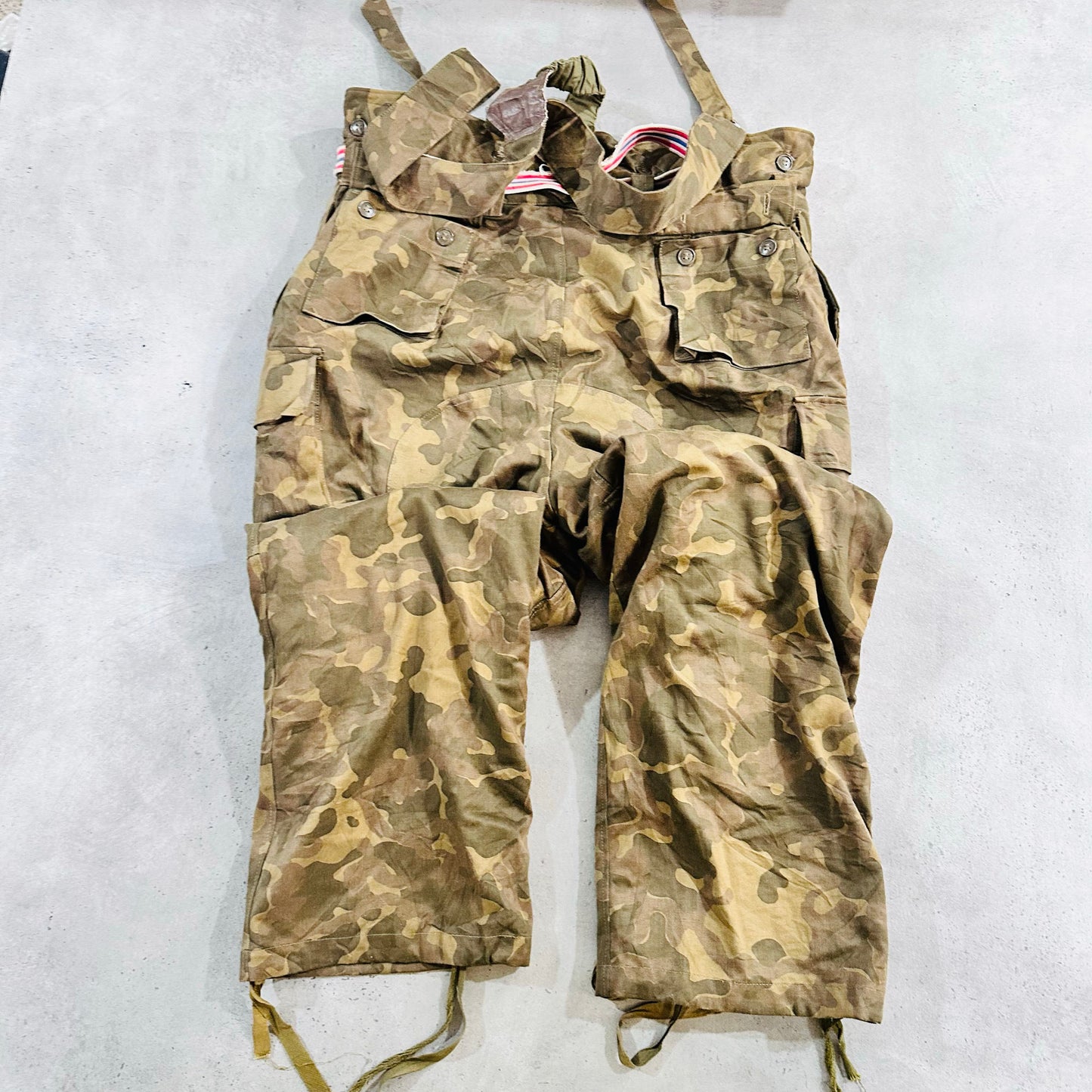 Vintage 50s-60s France Military Military Pants