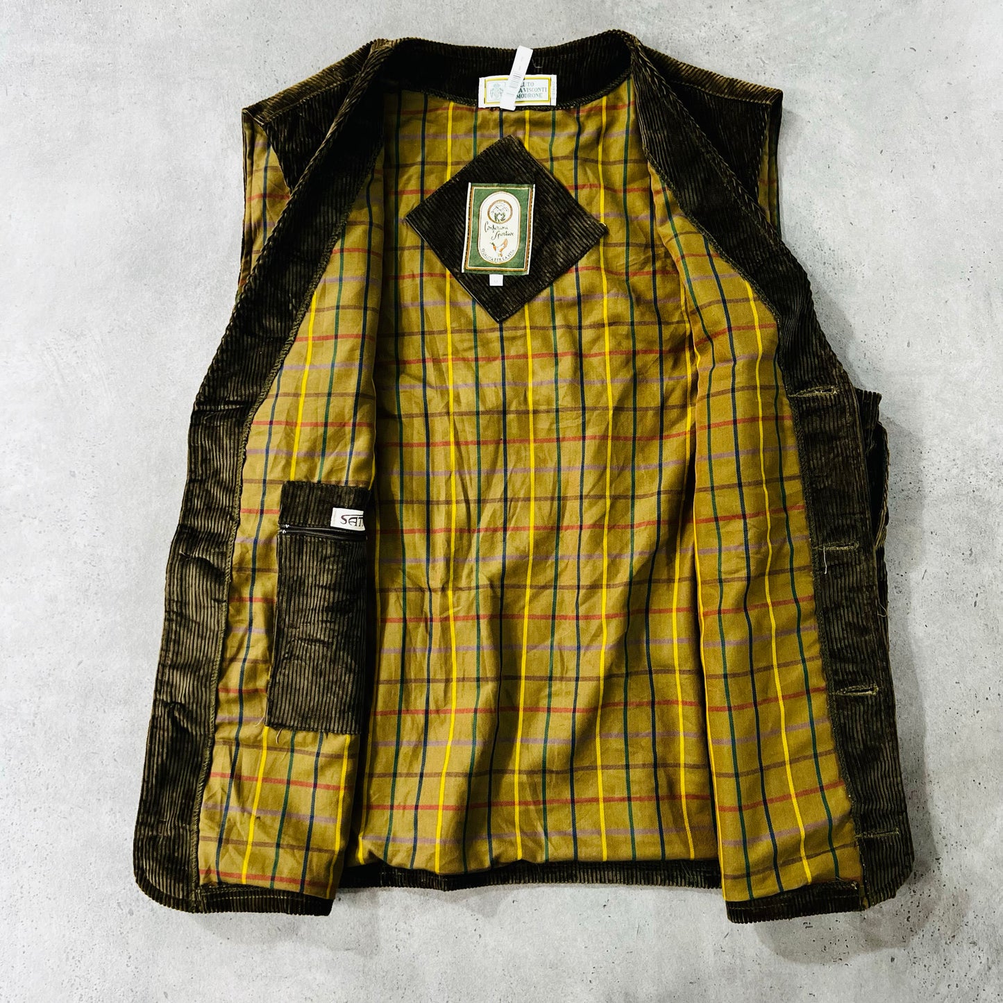 Vintage 70s-90s Italy Retro Vests