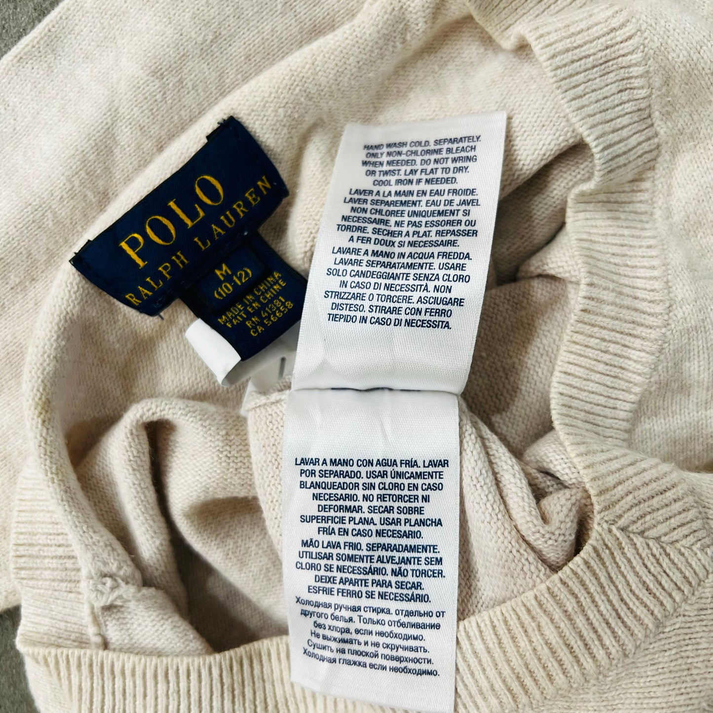 Vintage Ralph Lauren Pre-owned Luxury Pullover Knitwear