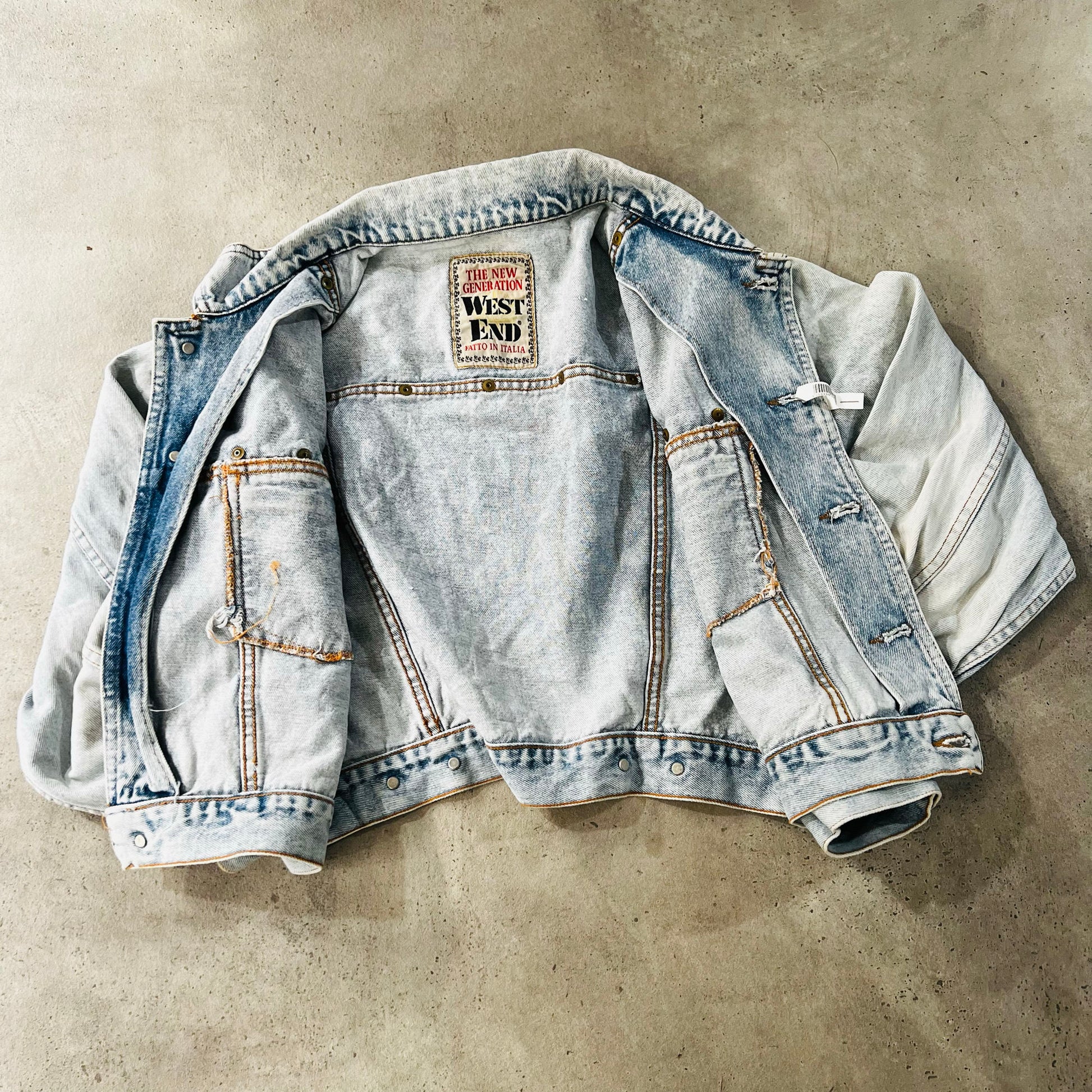 Vintage 70s-90s Italy Retro Denim Jackets