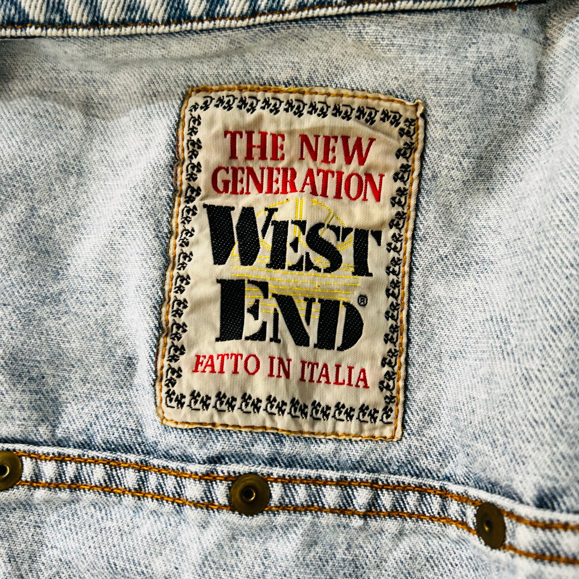 Vintage 70s-90s Italy Retro Denim Jackets