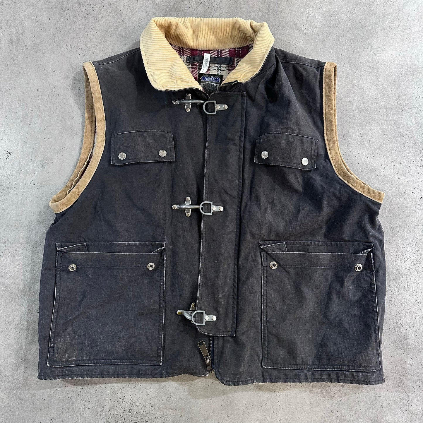 Vintage 70s-90s England Workwear Vests
