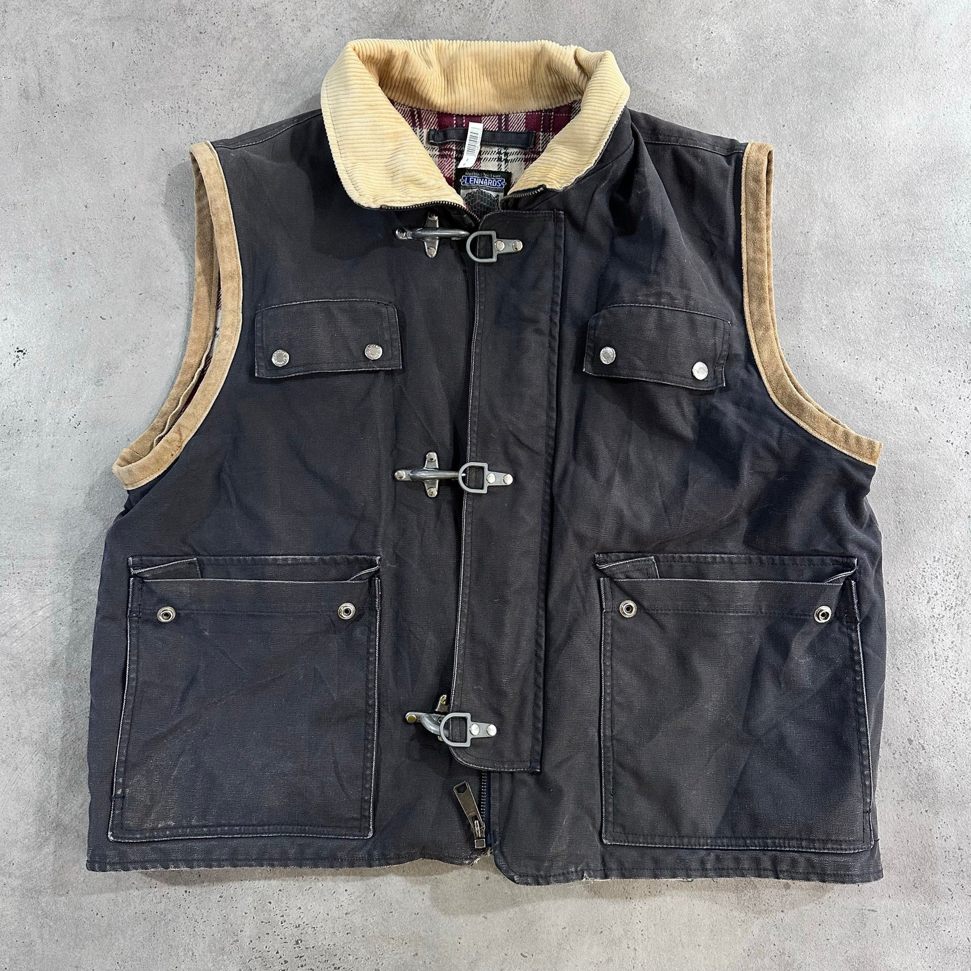 Vintage 70s-90s England Workwear Vests