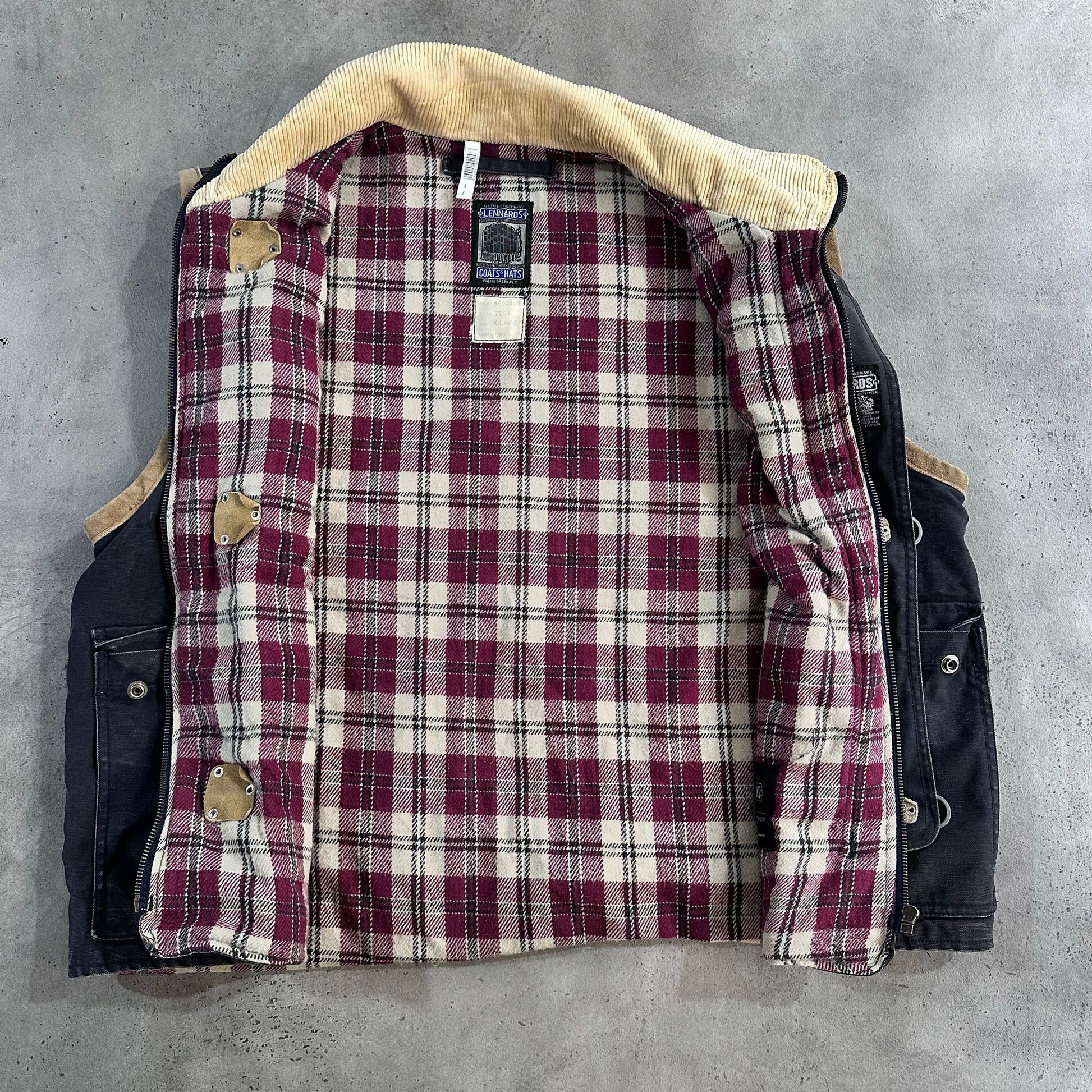 Vintage 70s-90s England Workwear Vests