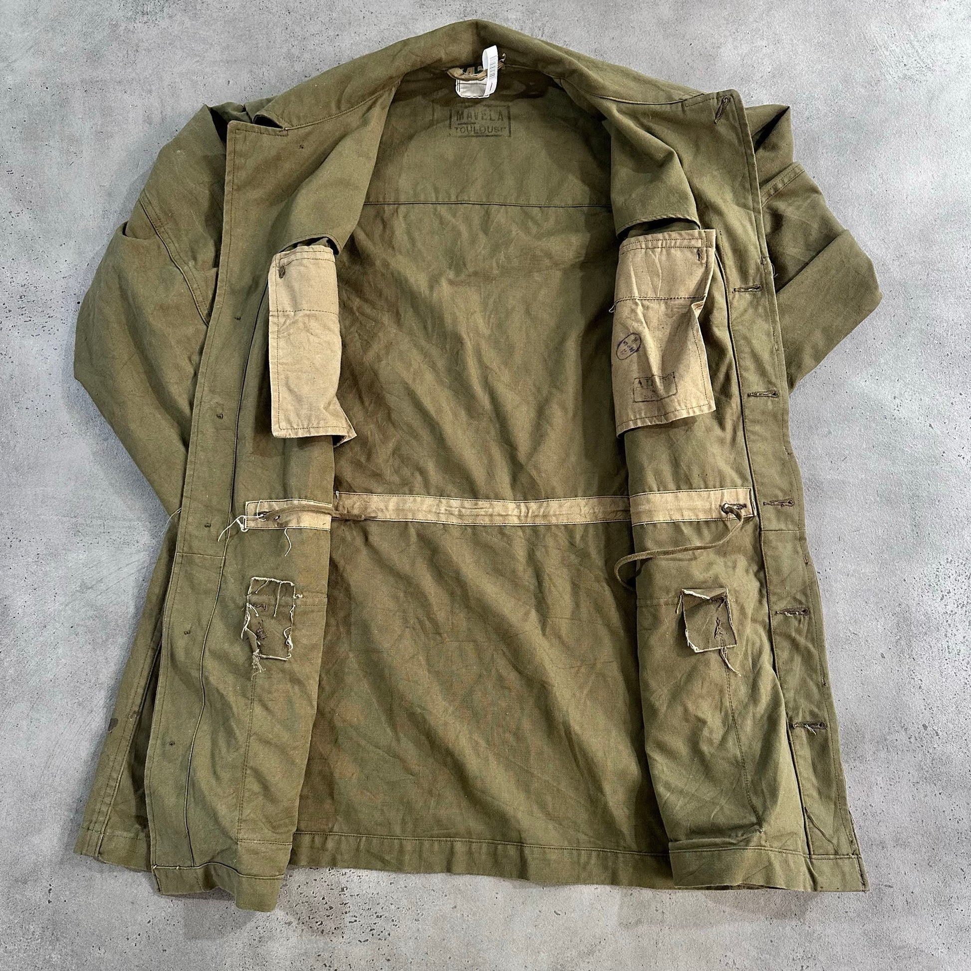 Vintage 50s-60s France Military Jackets