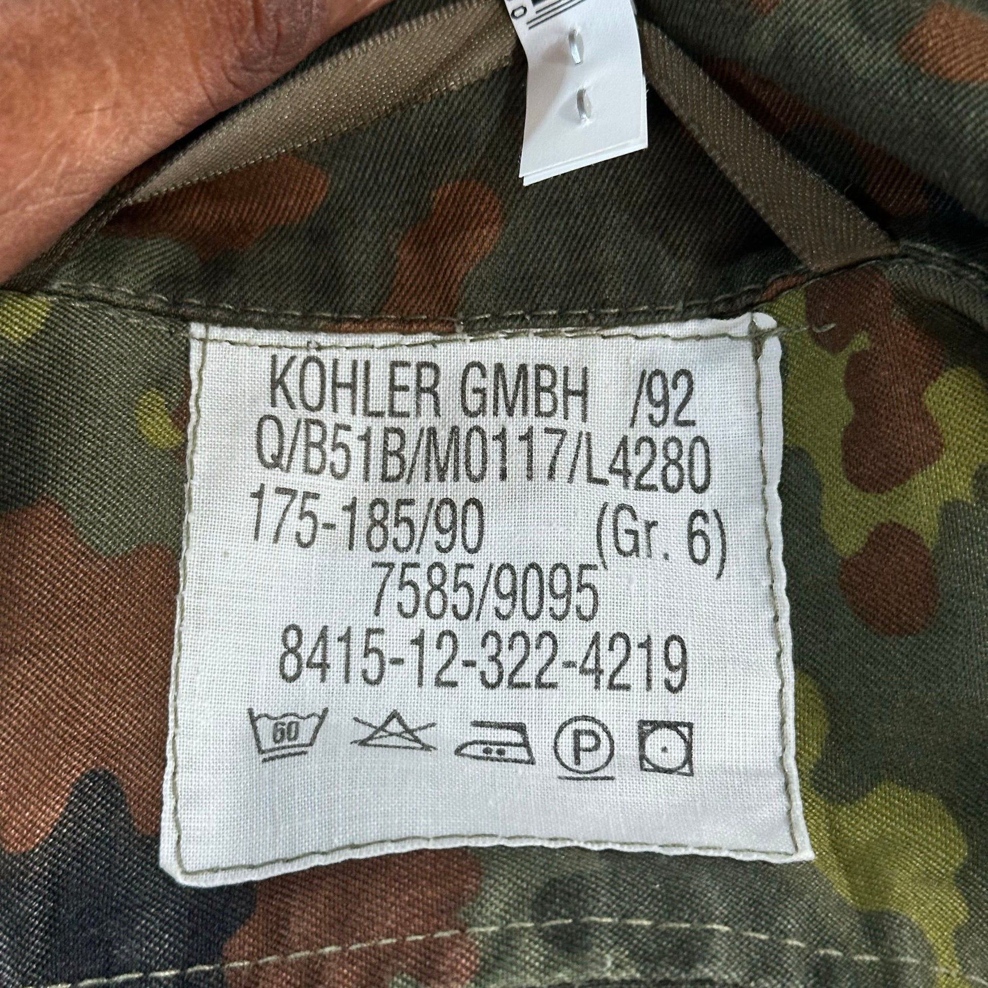 Vintage 70s-90s Germany Military Jackets