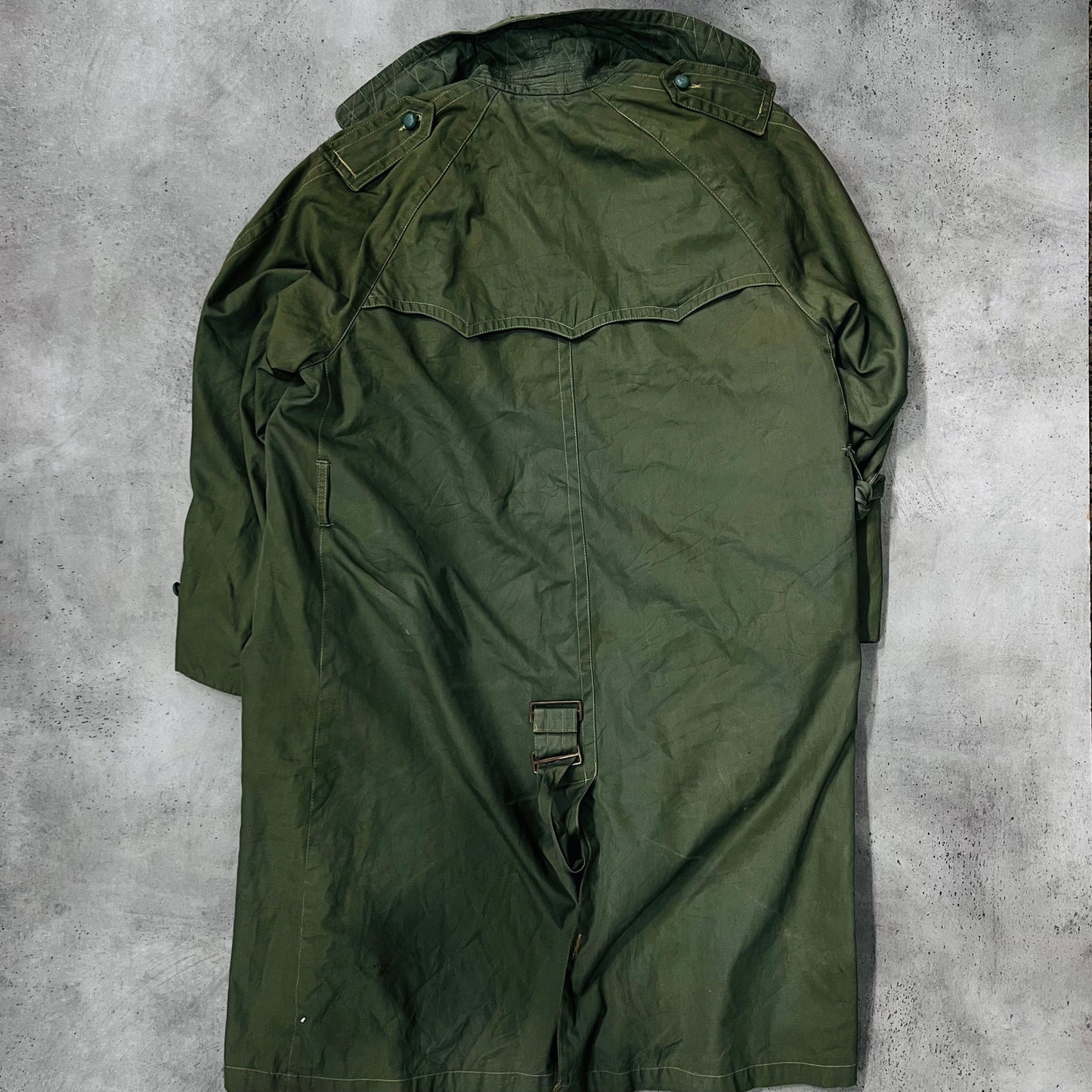 Vintage 70s-90s Italy Military Trench Coats