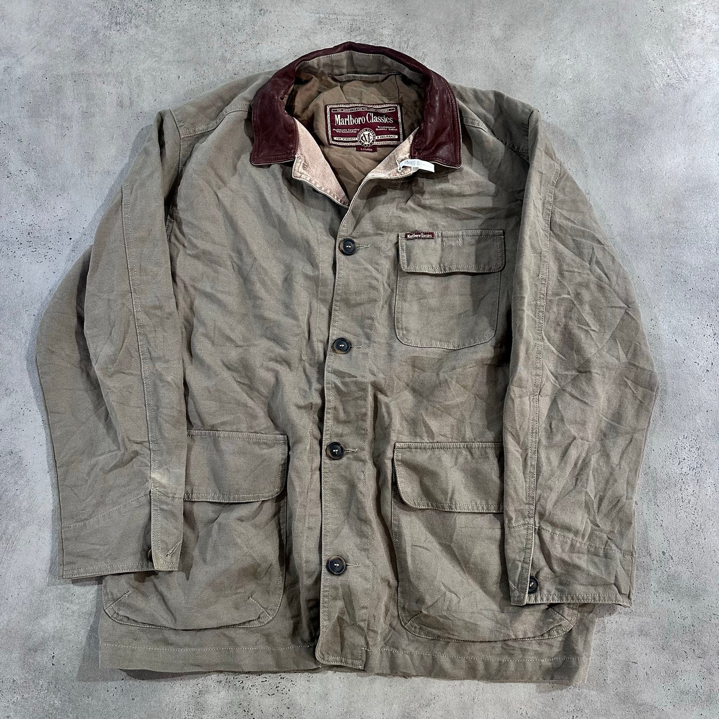 Vintage 70s-90s Romania Marlboro Workwear Barn Coats