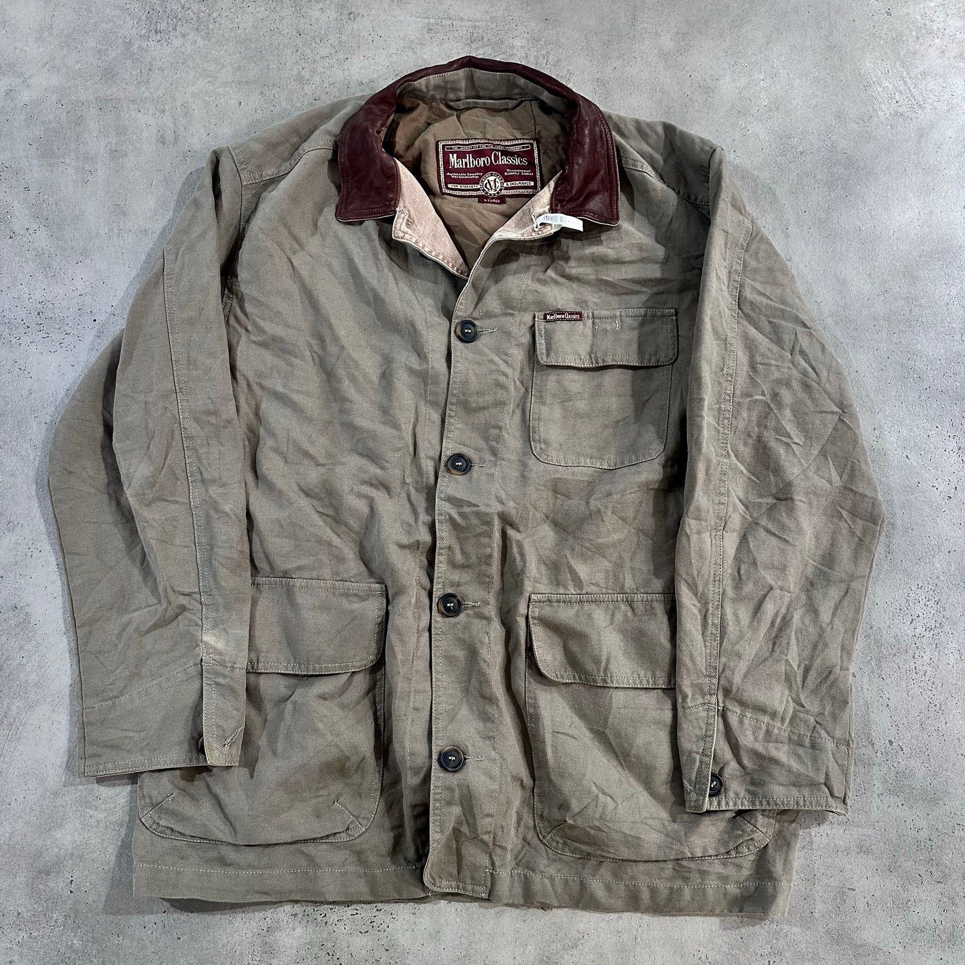 Vintage 70s-90s Romania Marlboro Workwear Barn Coats
