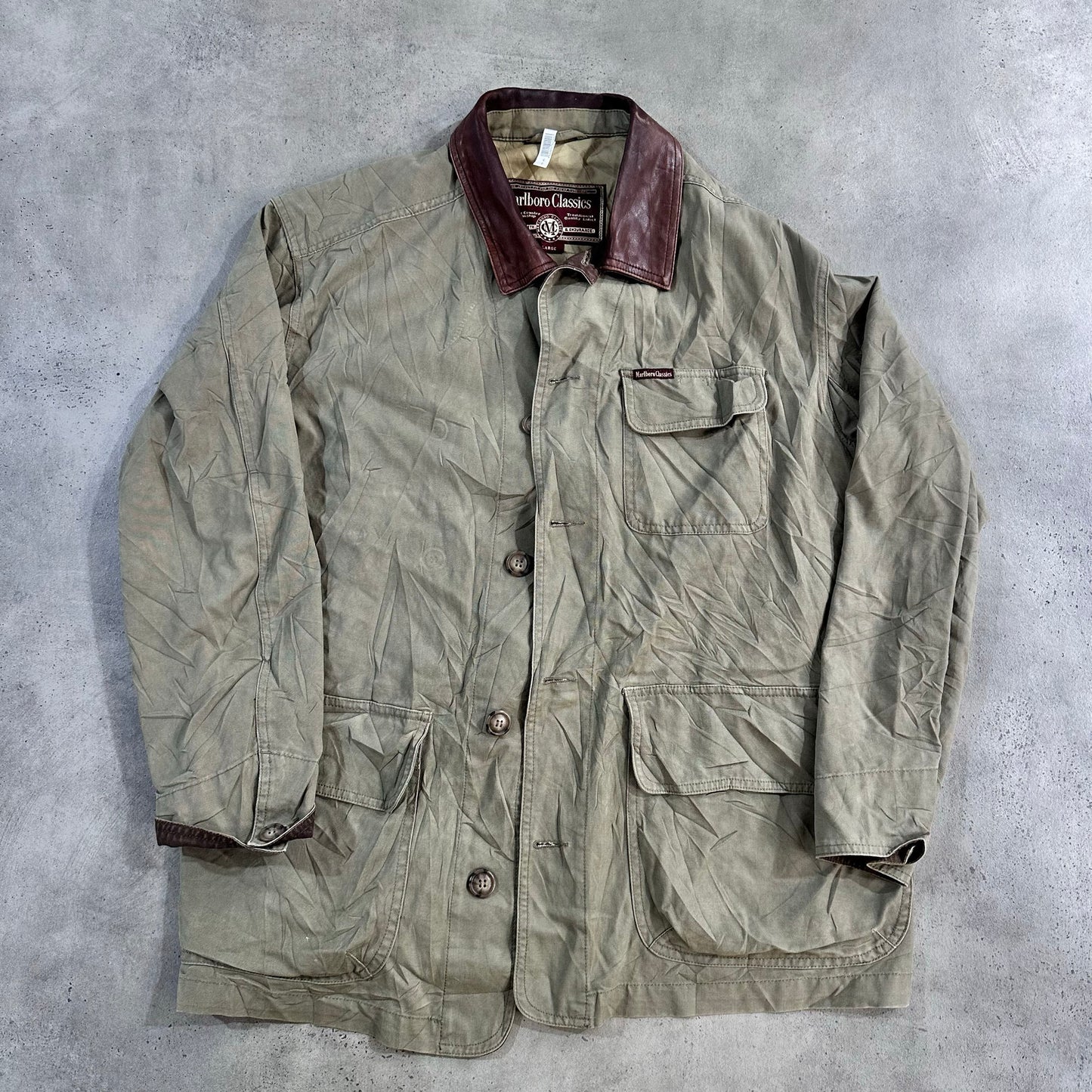 Vintage 70s-90s Marlboro Workwear Barn Coats