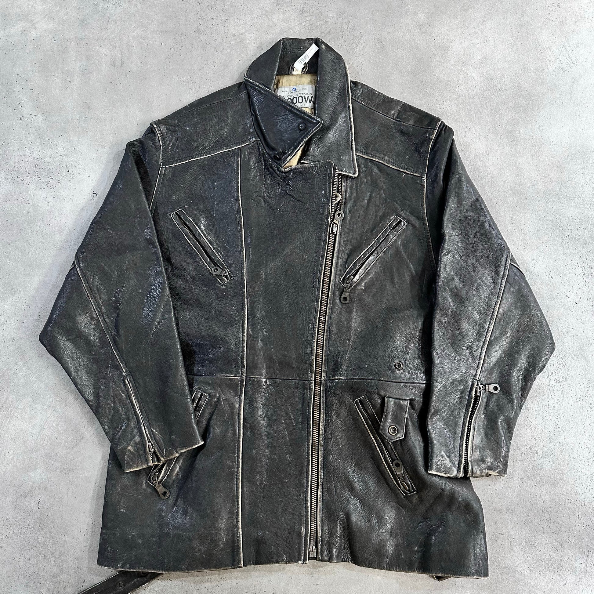 Vintage 70s-90s Mid-Length Leather Jackets