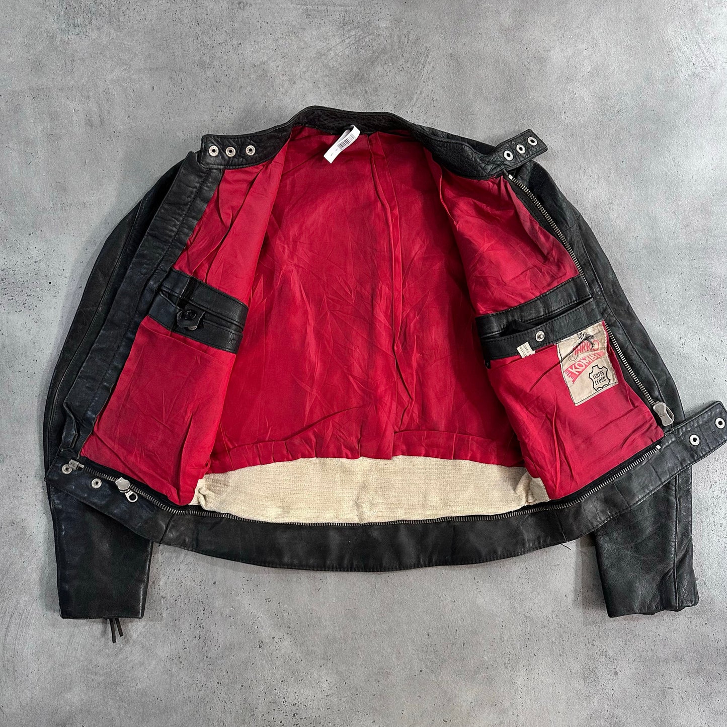 Vintage 70s-90s West Germany Motorcycle Leather Jackets