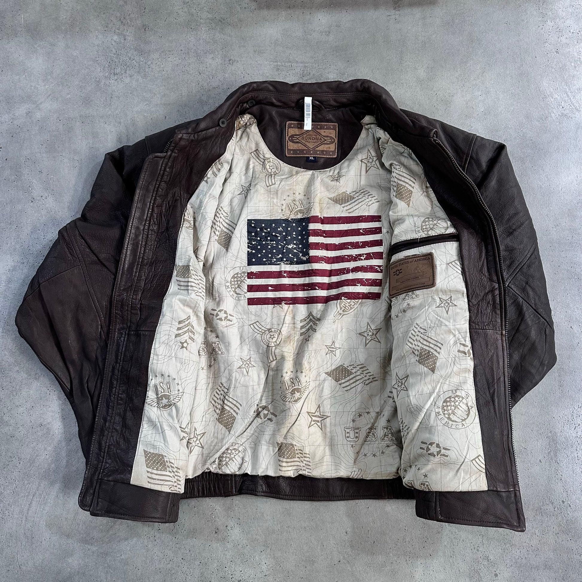 Vintage 70s-90s Retro Flight Leather Jackets