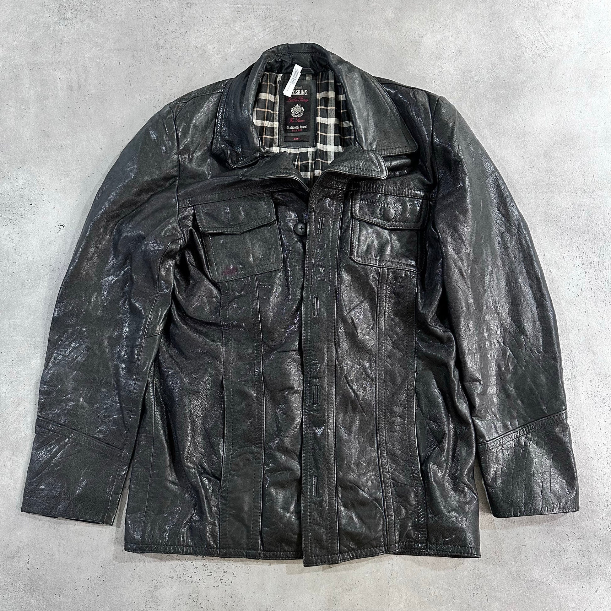 Vintage Redskins Retro Leather Jackets