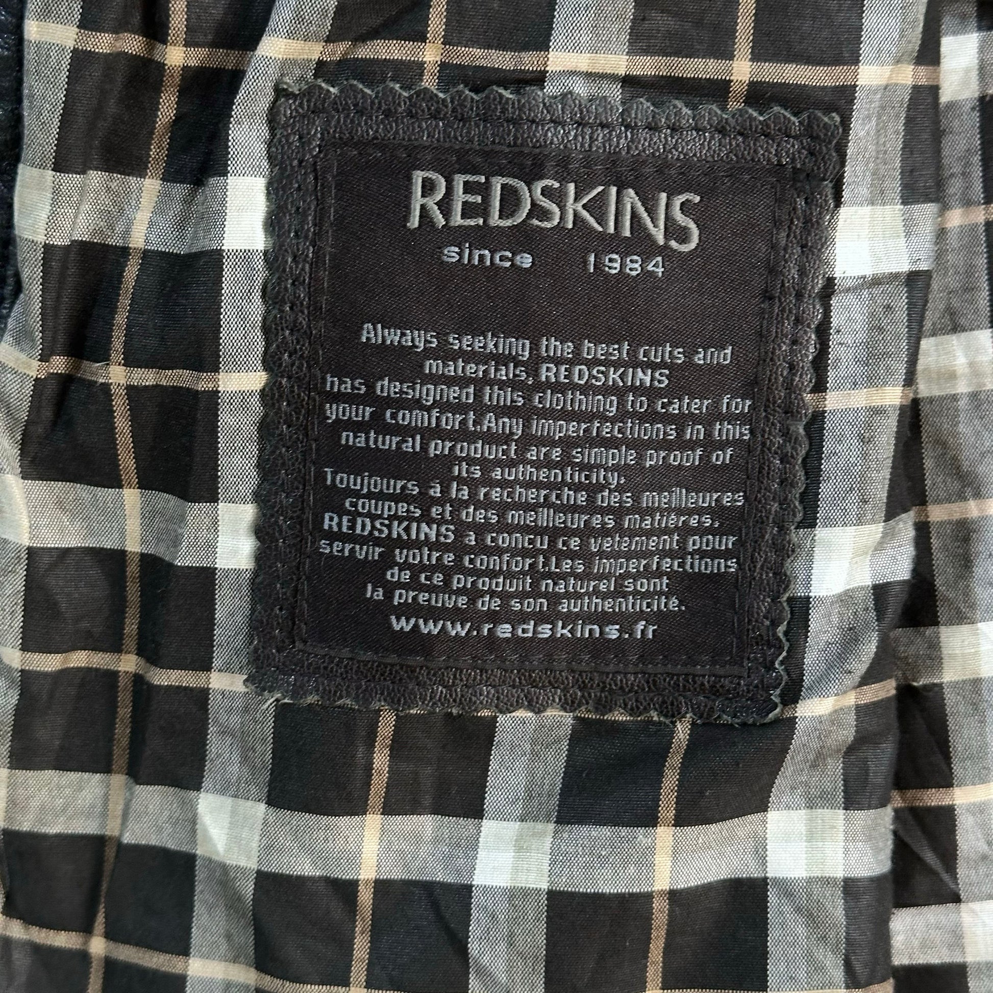 Vintage Redskins Retro Leather Jackets