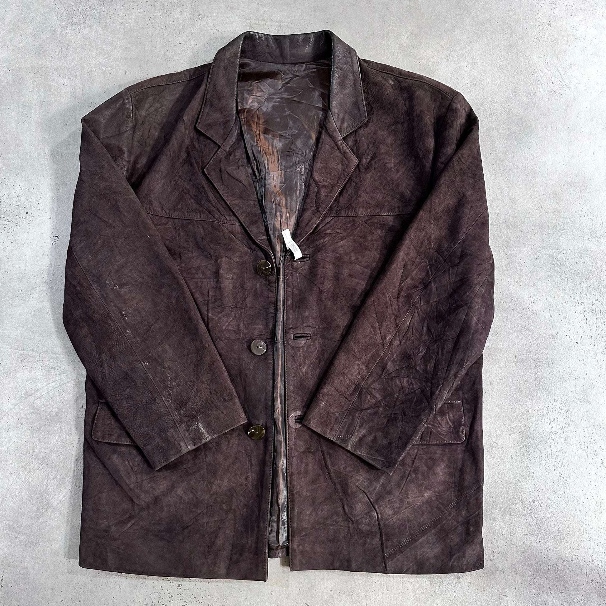 Vintage Mid-Length Leather Jackets