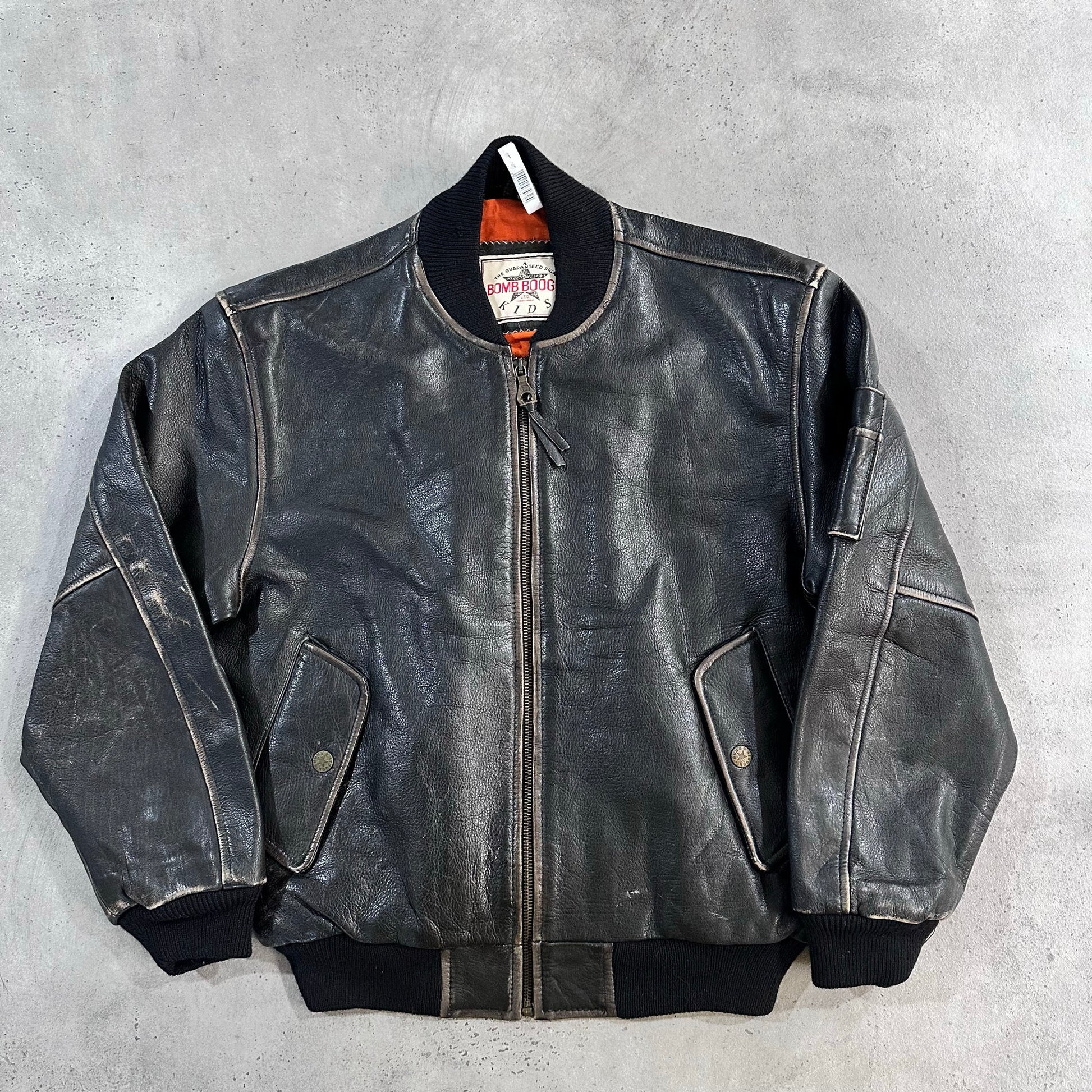 Vintage 70s-90s Military Flight Leather Jackets