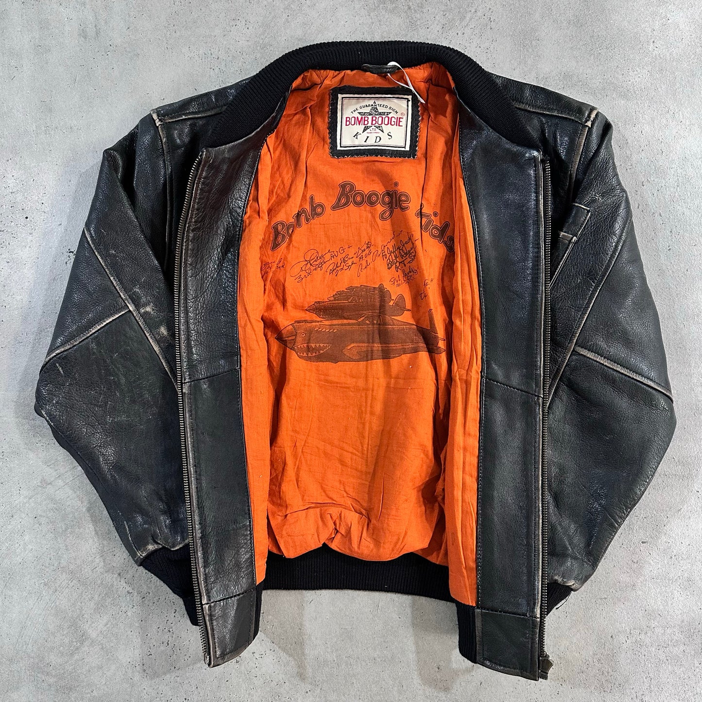 Vintage 70s-90s Military Flight Leather Jackets