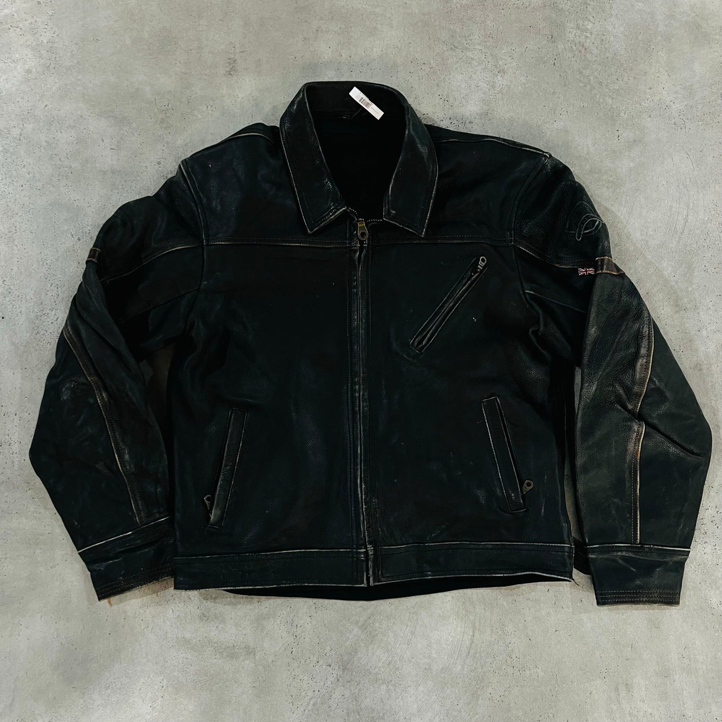 Vintage England Motorcycle Leather Jackets