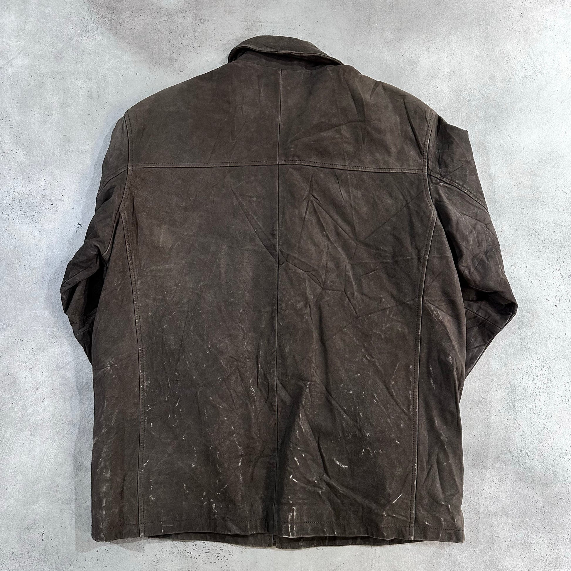Vintage Mid-Length Leather Jackets