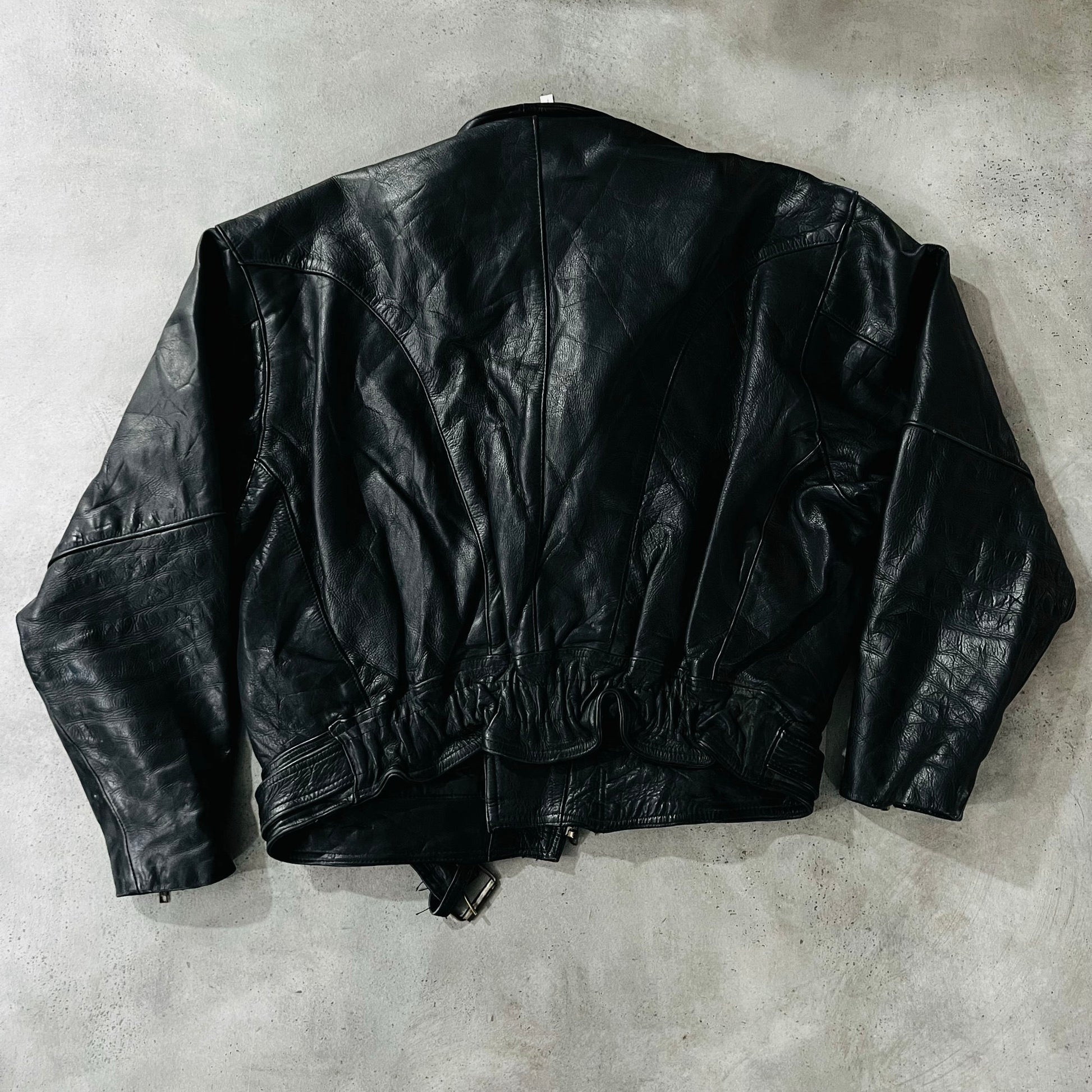 Vintage 70s-90s Germany Double Rider Leather Jackets