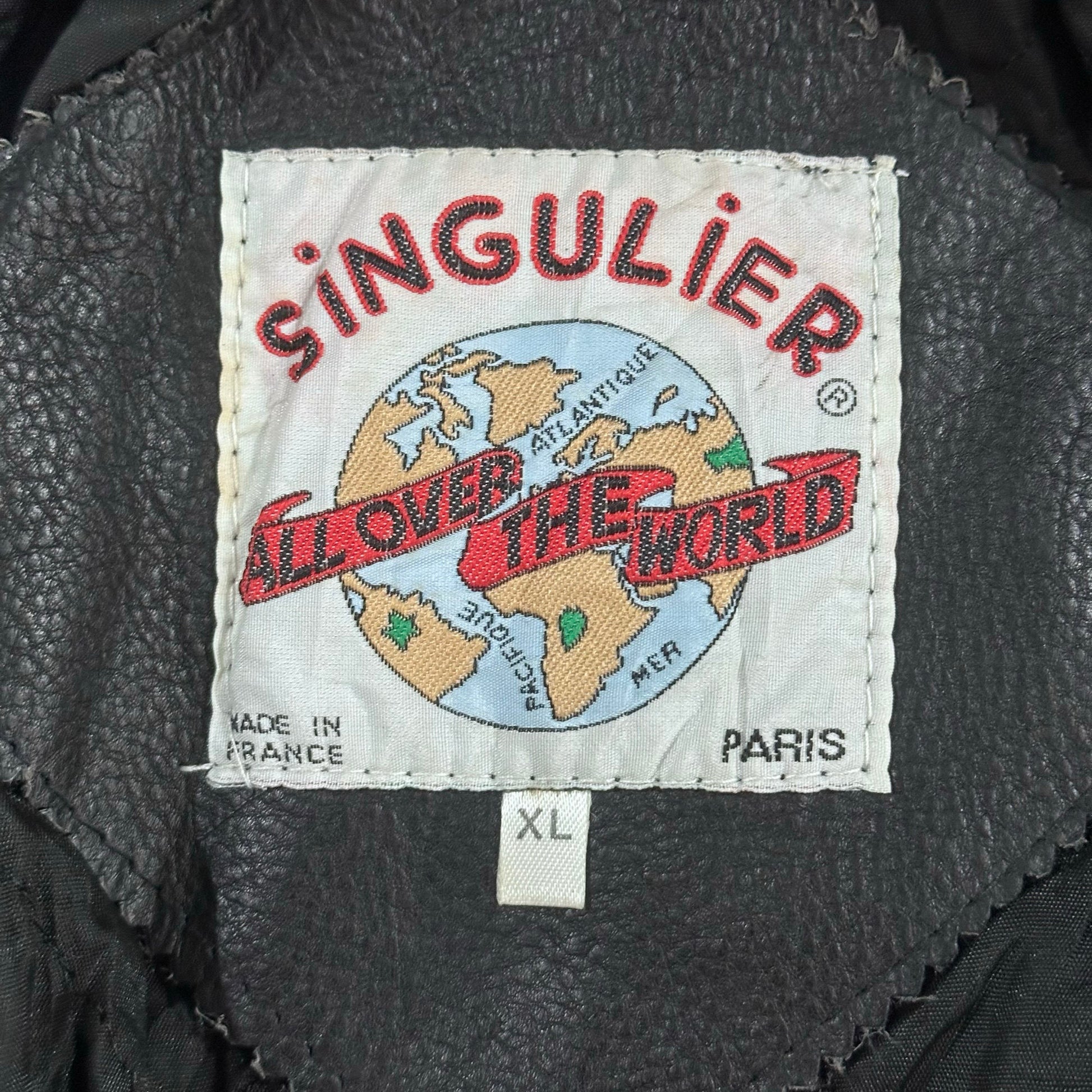 Vintage 70s-90s France Military Flight Leather Jackets