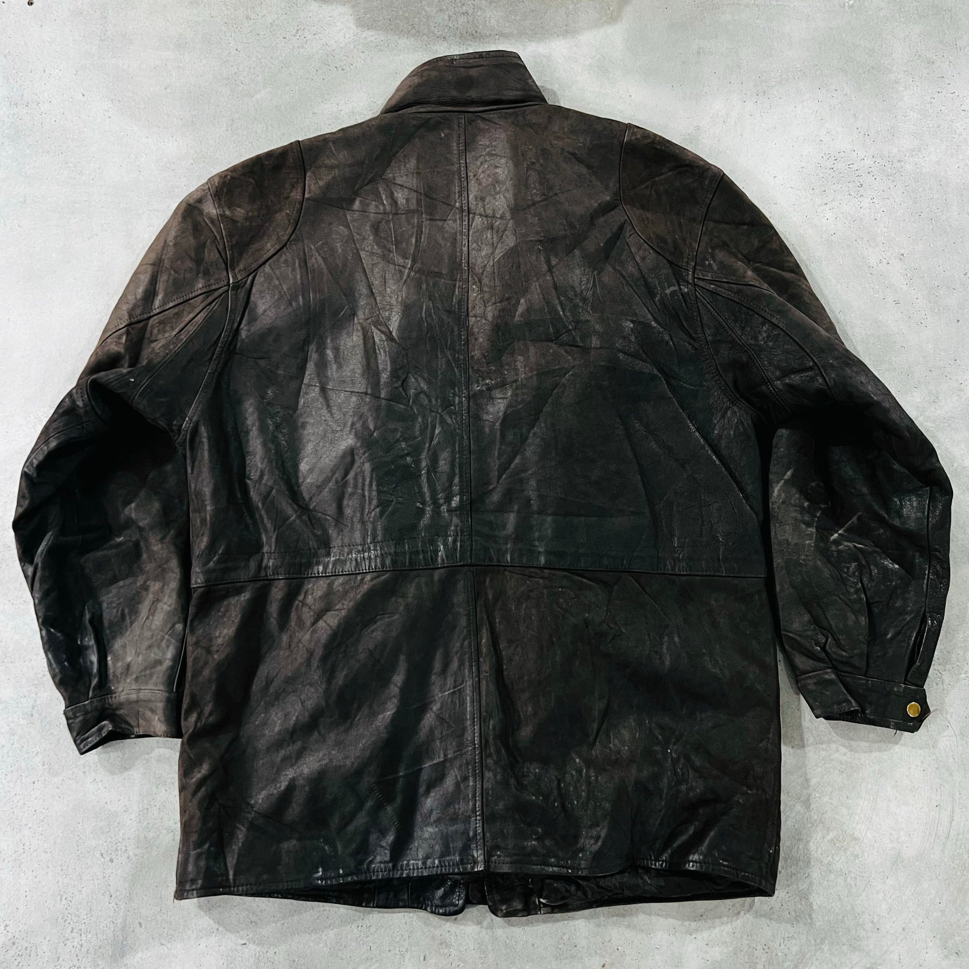Vintage 70s-90s France Mid-Length Leather Jackets