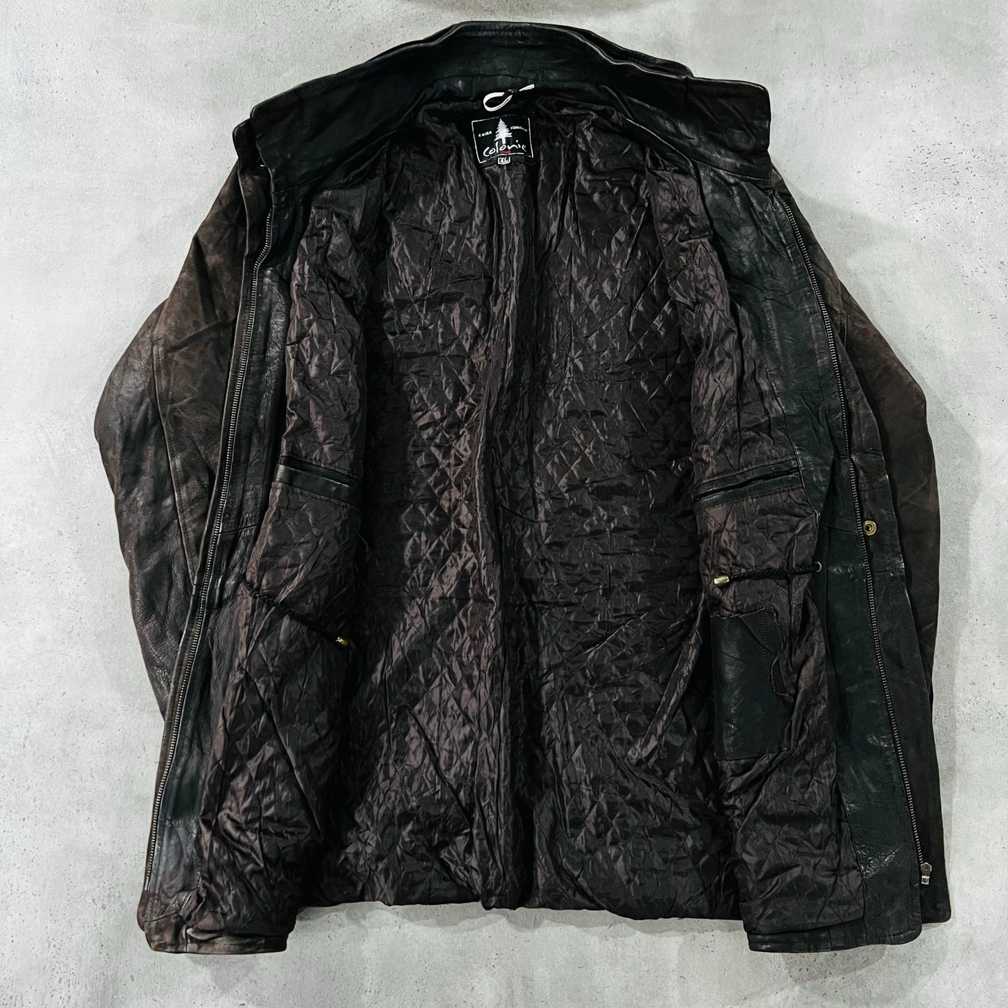Vintage 70s-90s France Mid-Length Leather Jackets