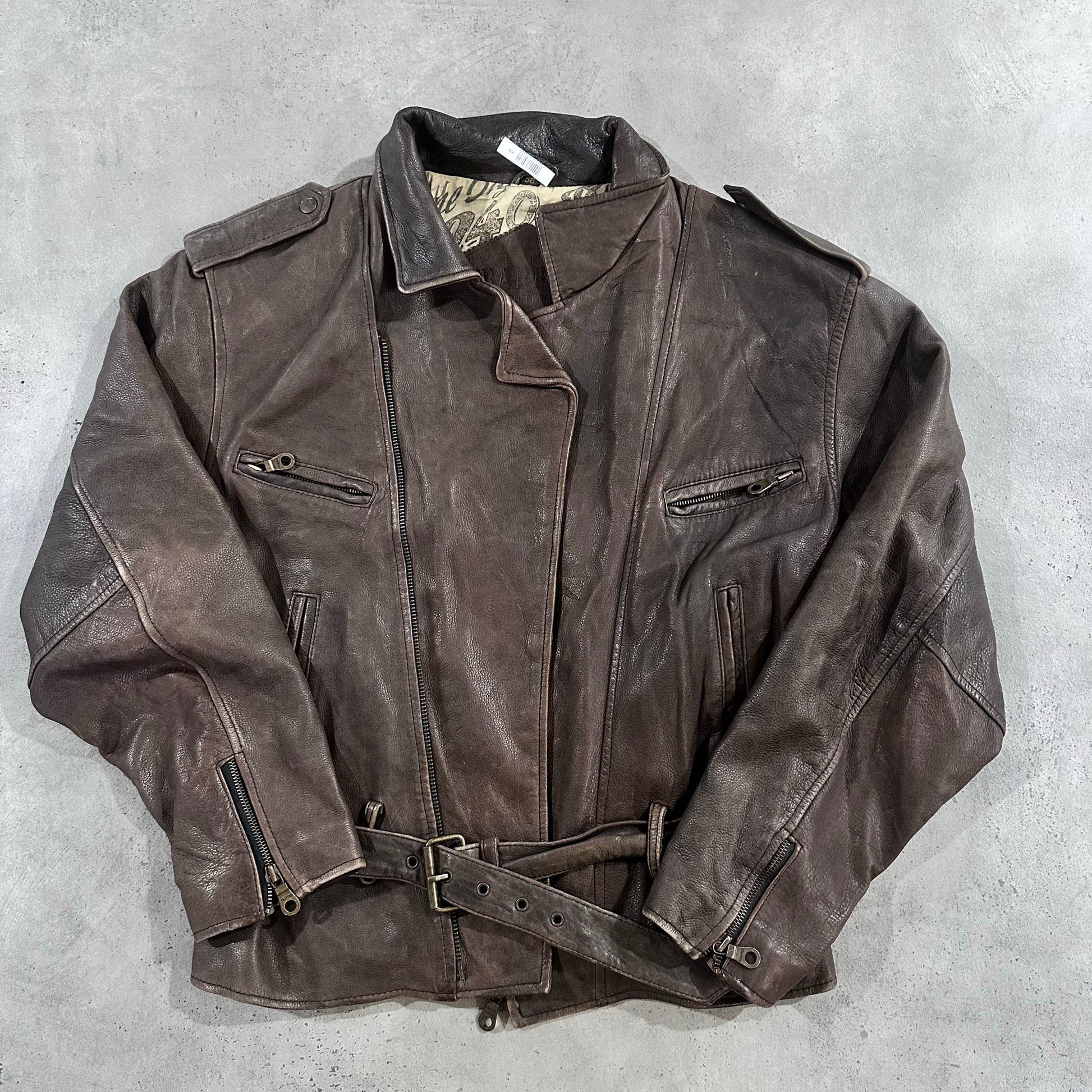 Vintage 70s-90s Double Rider Leather Jackets