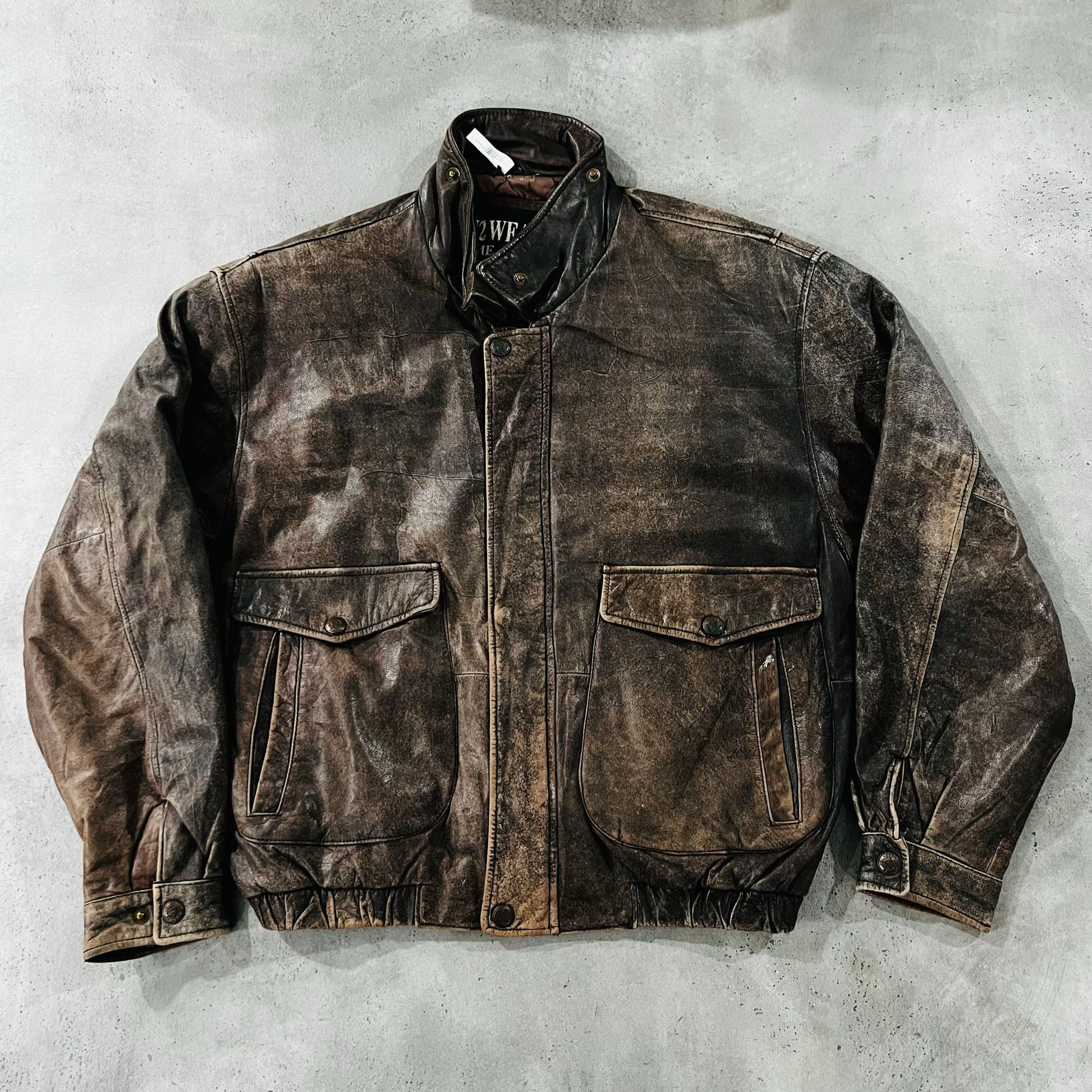 Vintage 70s-90s Military Flight Leather Jackets