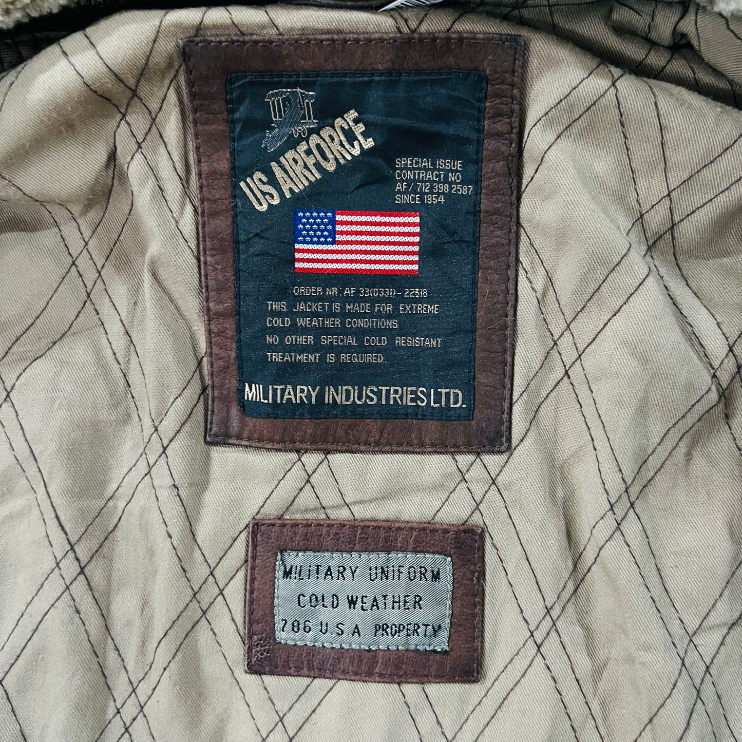 Vintage 70s-90s Germany Military Mid-Length Leather Jackets