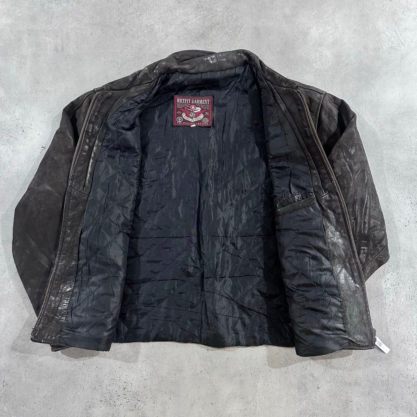 Vintage 70s-90s Italy Military Flight Leather Jackets