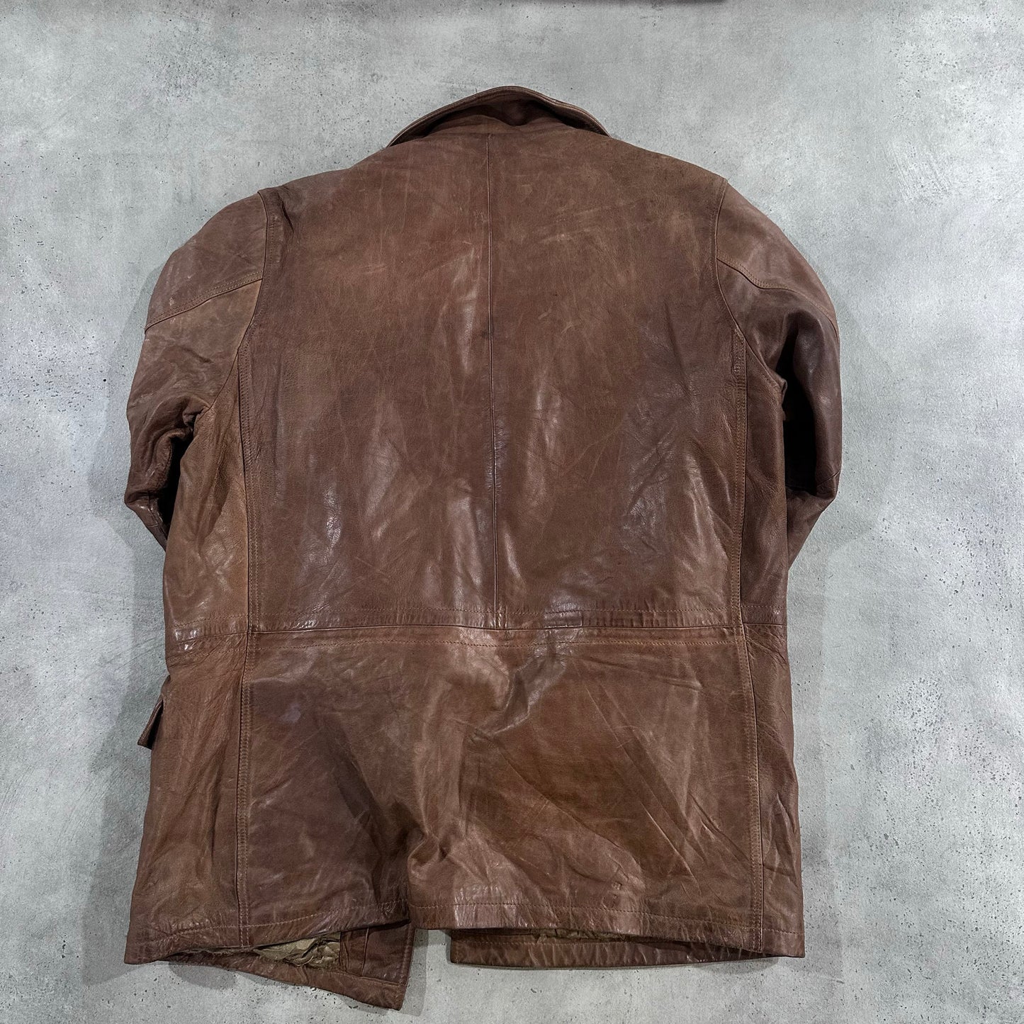Vintage 70s-90s Retro Mid-Length Leather Jackets