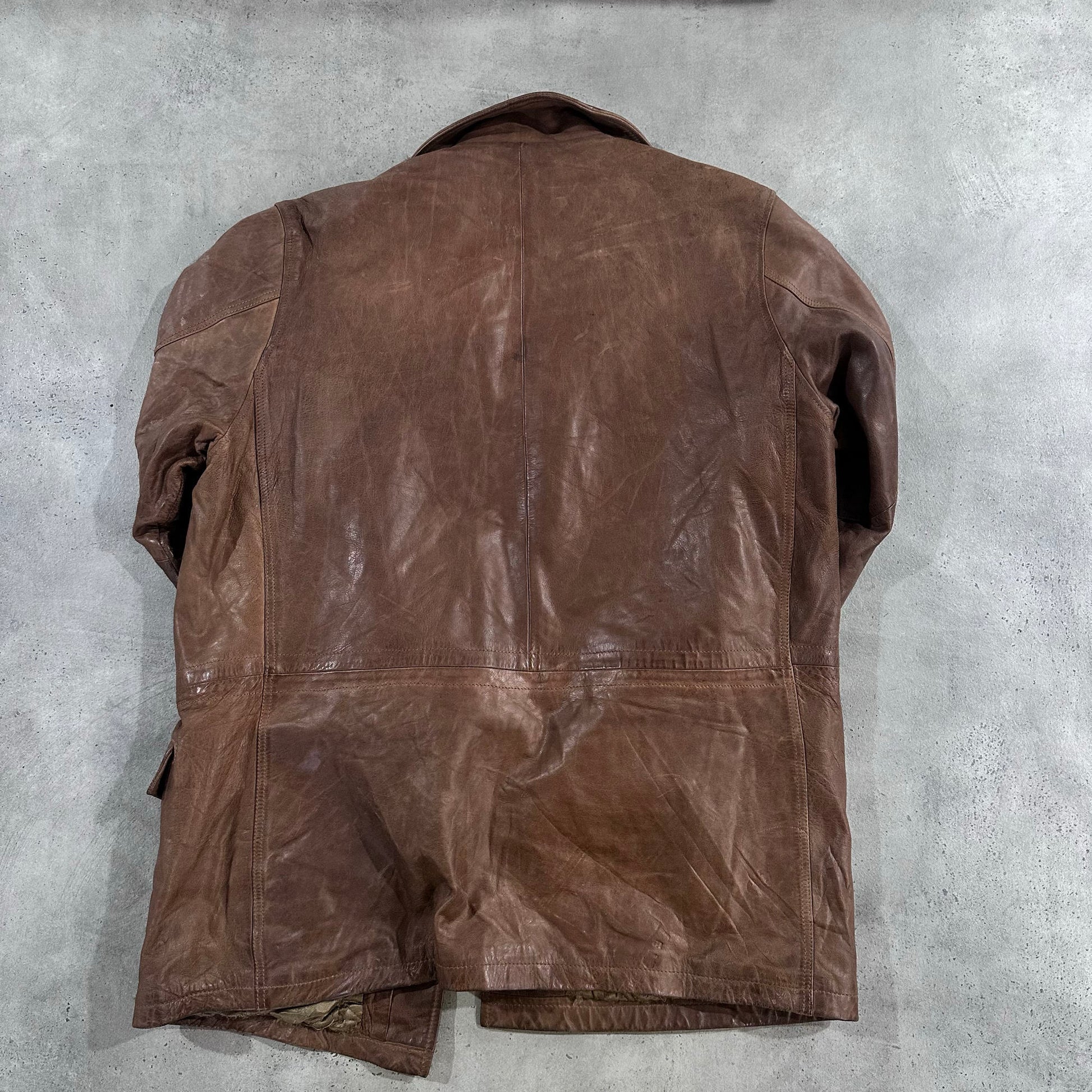 Vintage 70s-90s Retro Mid-Length Leather Jackets