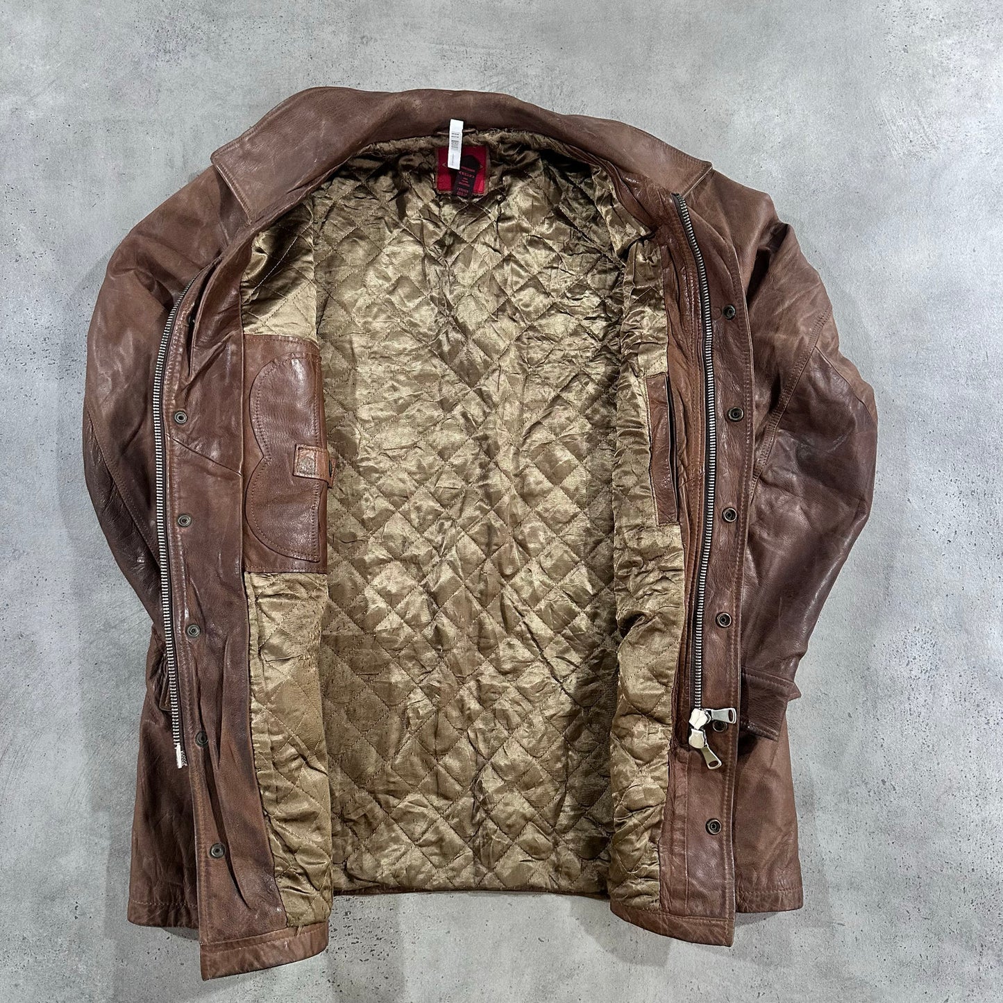 Vintage 70s-90s Retro Mid-Length Leather Jackets